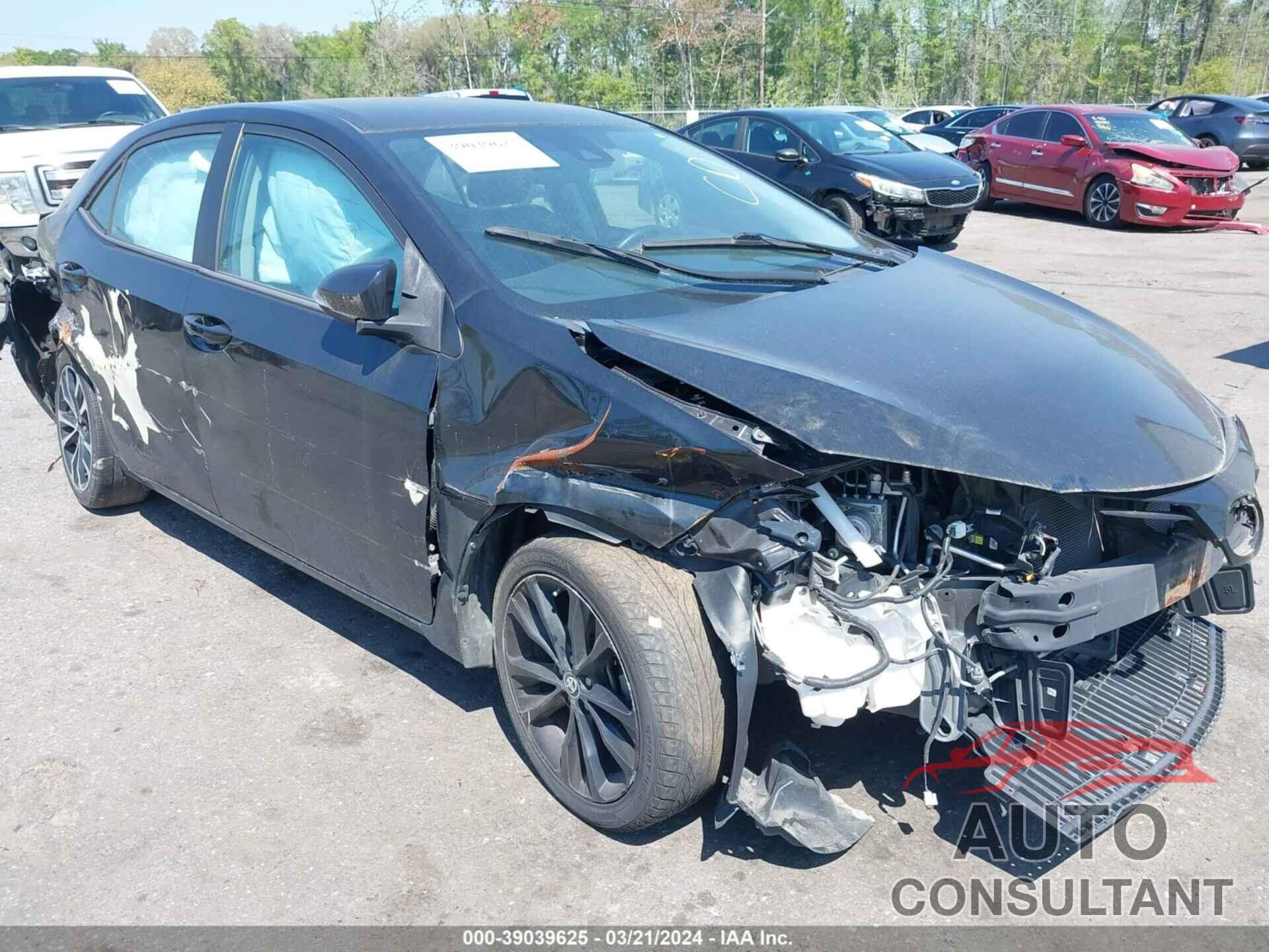 TOYOTA COROLLA 2019 - 2T1BURHE7KC151881