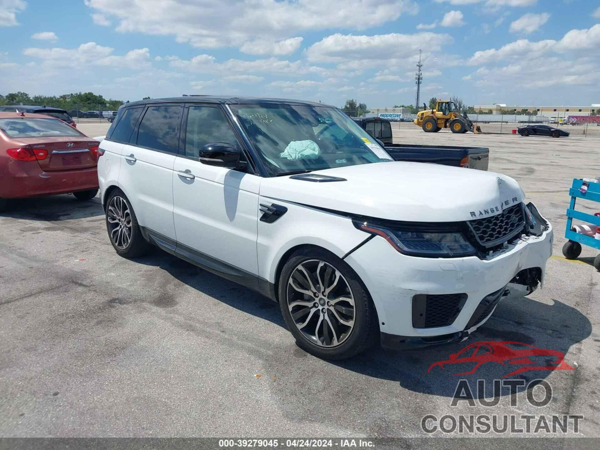 LAND ROVER RANGE ROVER SPORT 2022 - SALWR2SU3NA212378