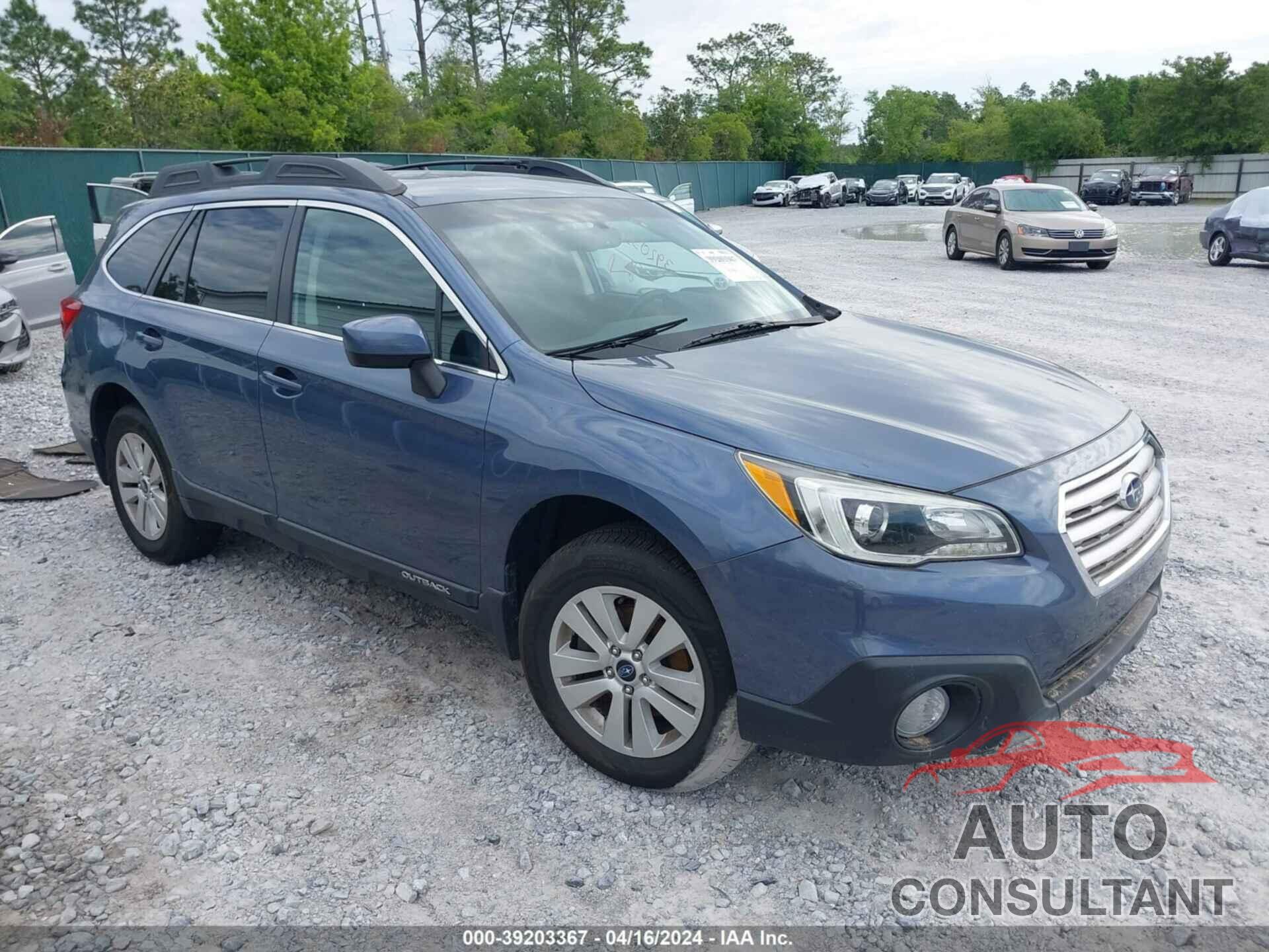 SUBARU OUTBACK 2016 - 4S4BSACC3G3262503