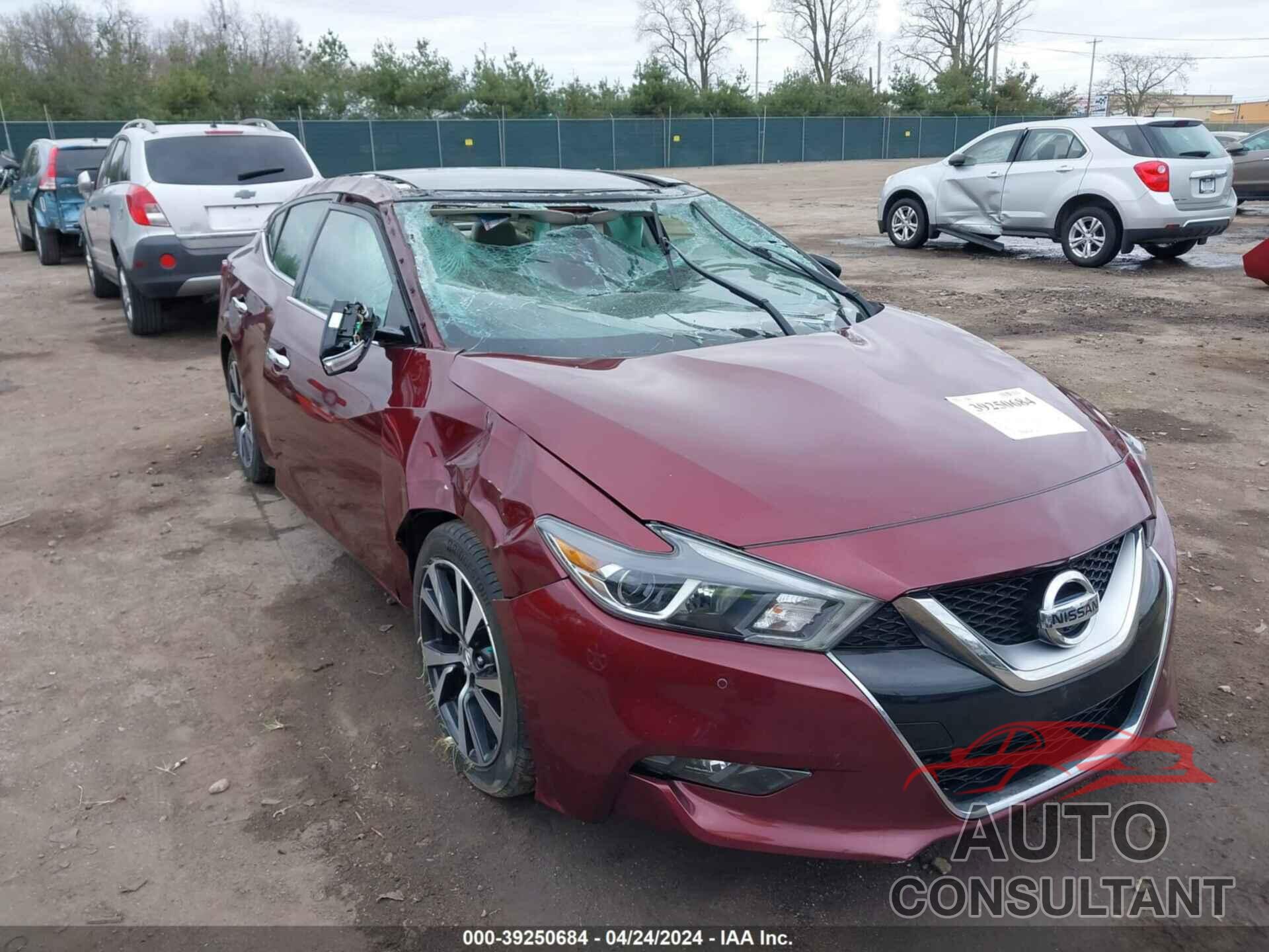 NISSAN MAXIMA 2016 - 1N4AA6AP0GC403765