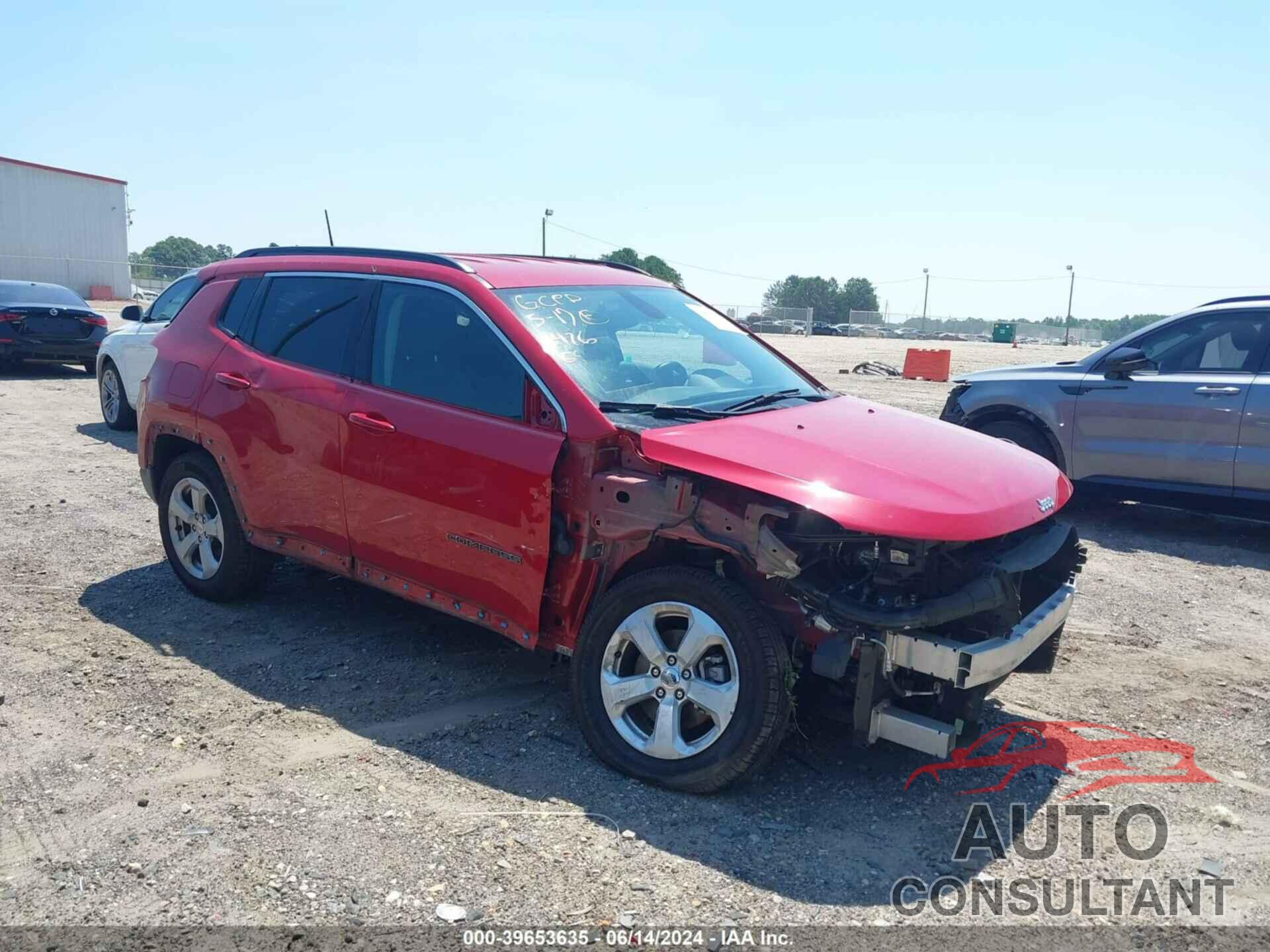 JEEP COMPASS 2019 - 3C4NJCBB1KT851426