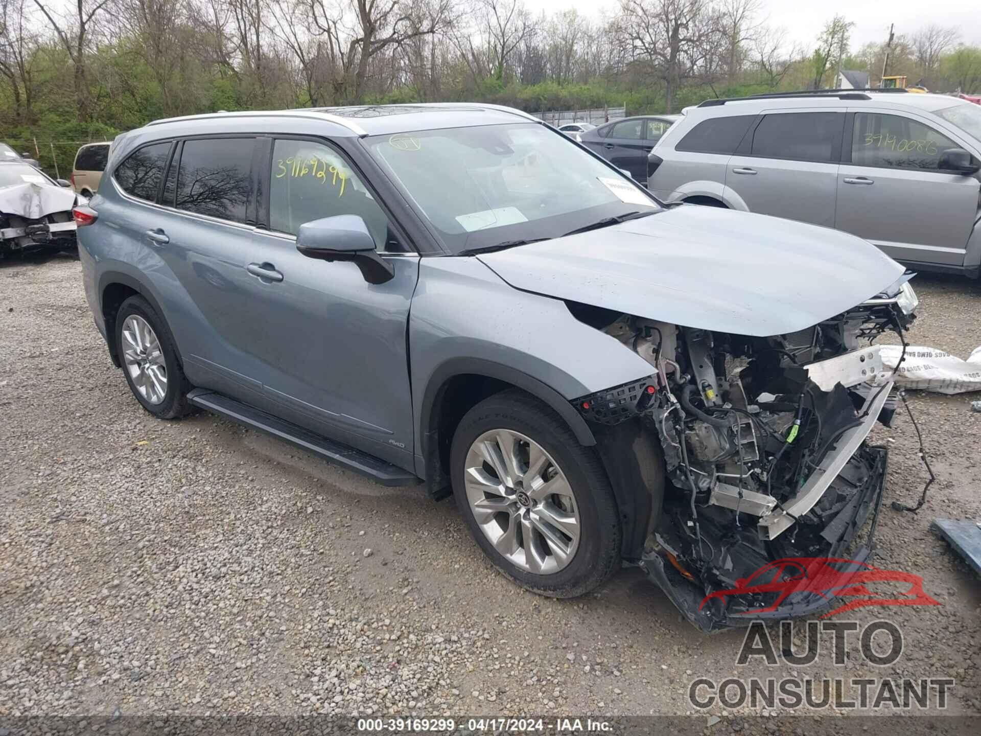 TOYOTA HIGHLANDER 2023 - 5TDXBRCHXPS587927