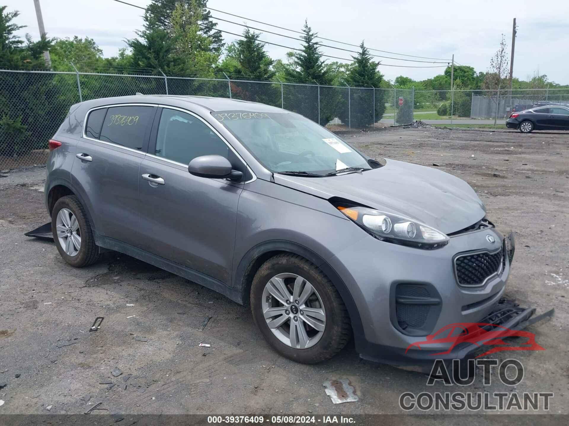 KIA SPORTAGE 2017 - KNDPM3AC5H7090598