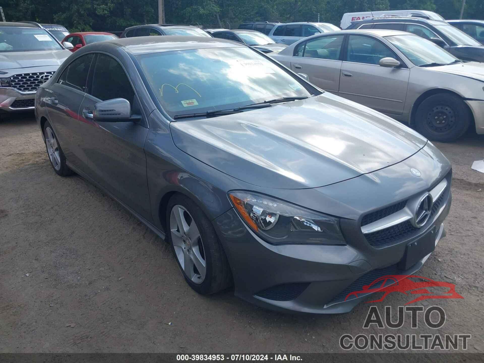 MERCEDES-BENZ CLA 250 2016 - WDDSJ4GB9GN296580