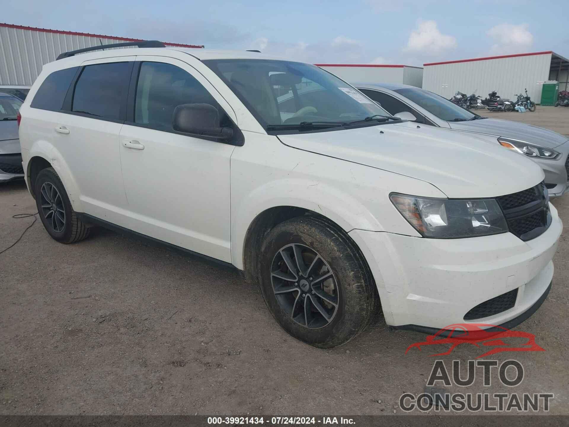 DODGE JOURNEY 2018 - 3C4PDCAB2JT527563