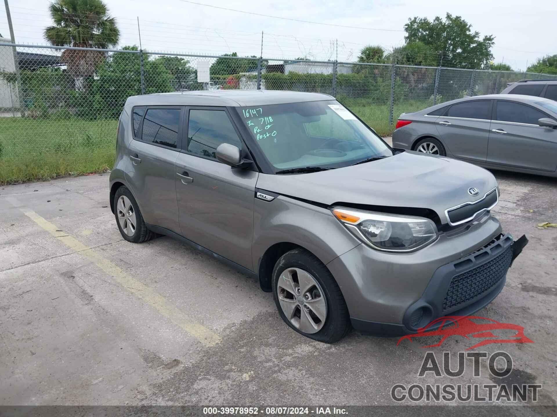 KIA SOUL 2016 - KNDJN2A22G7368182