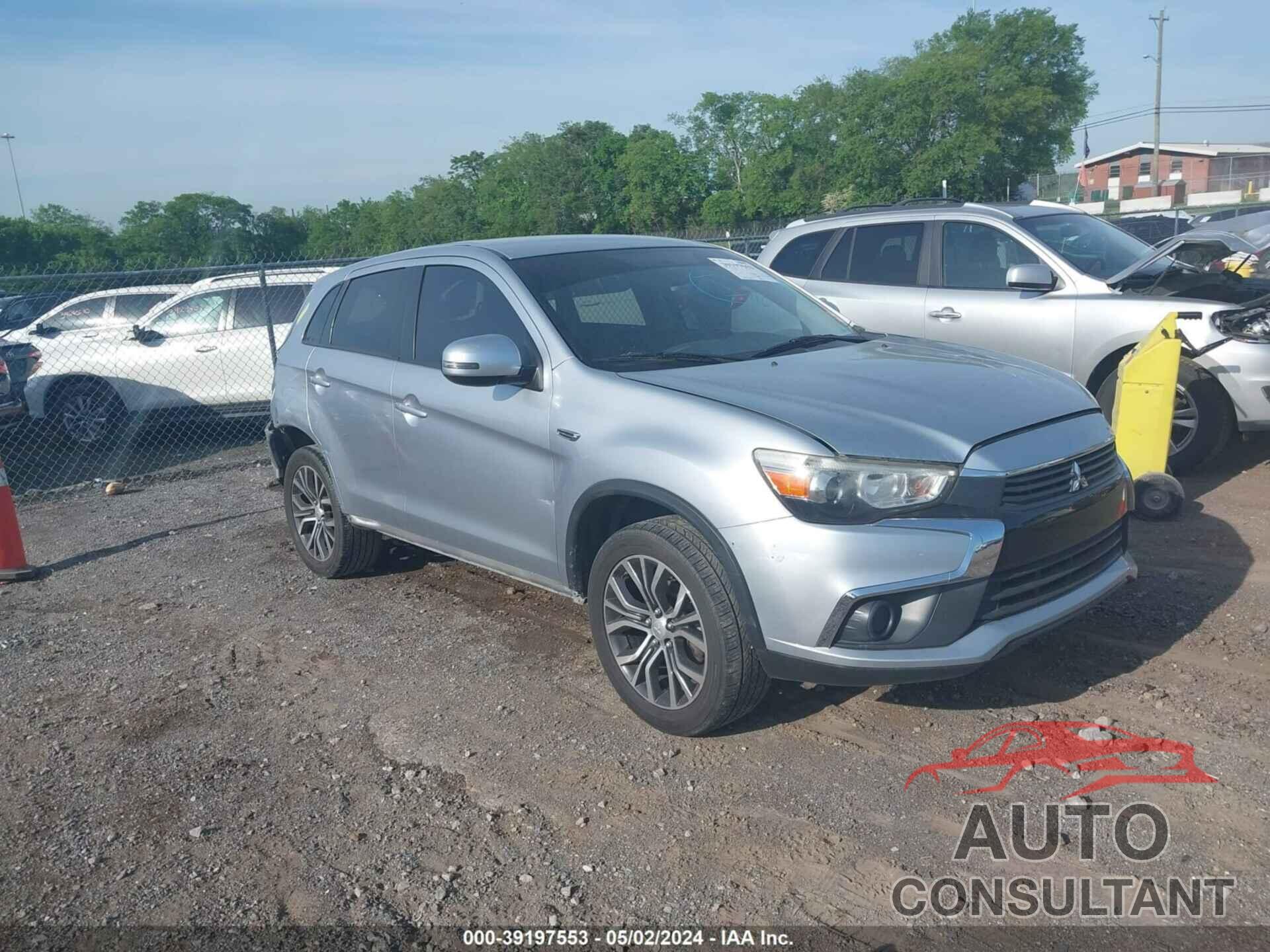 MITSUBISHI OUTLANDER SPORT 2016 - JA4AP3AU6GZ024242