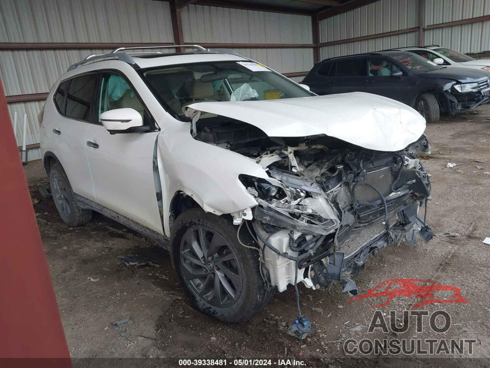 NISSAN ROGUE 2016 - 5N1AT2MV9GC864739