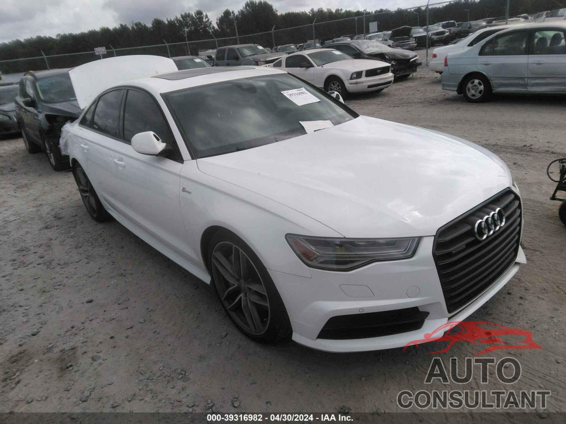 AUDI A6 2016 - WAUHGAFC3GN002471