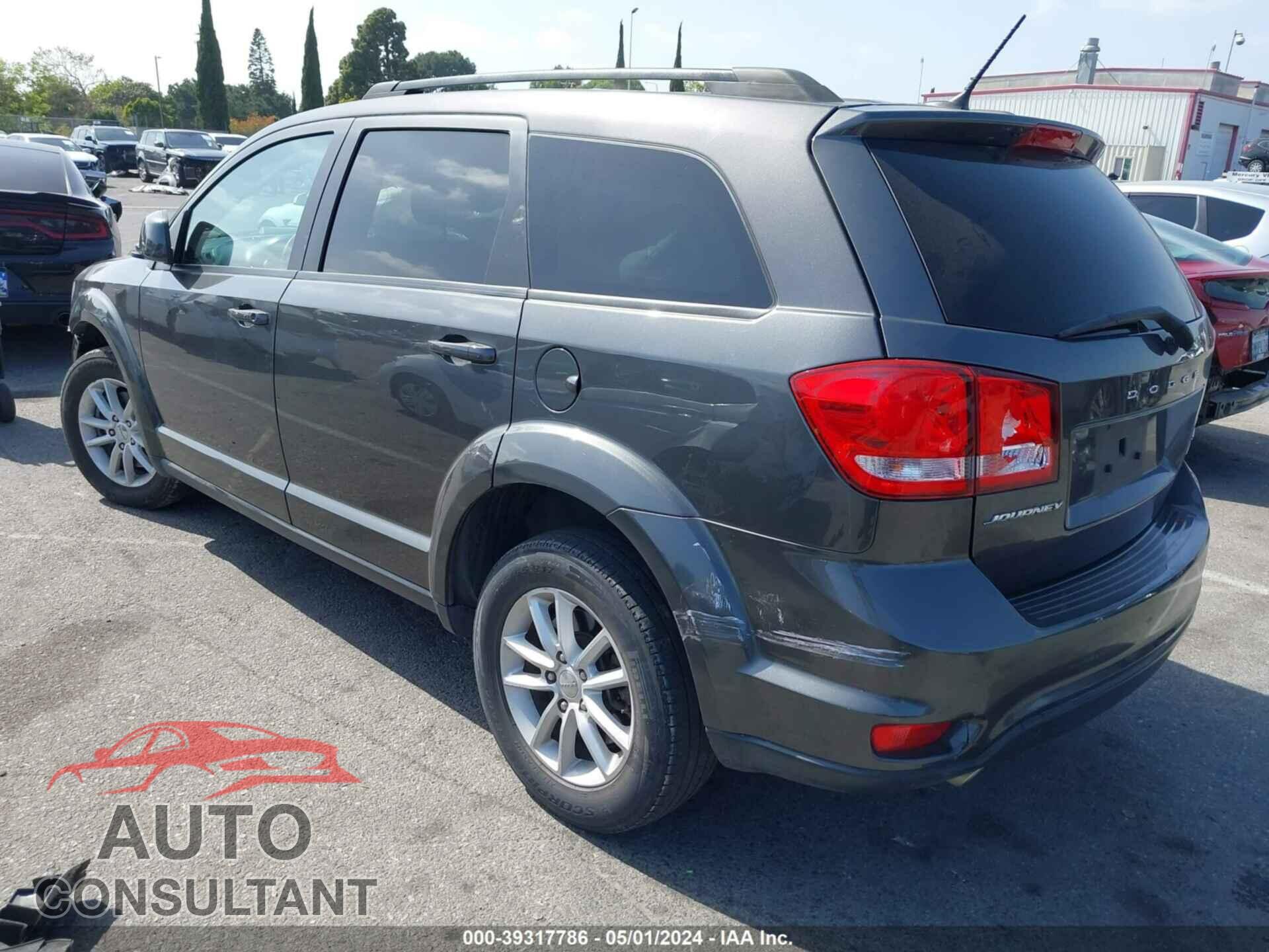 DODGE JOURNEY 2017 - 3C4PDCBG6HT572946