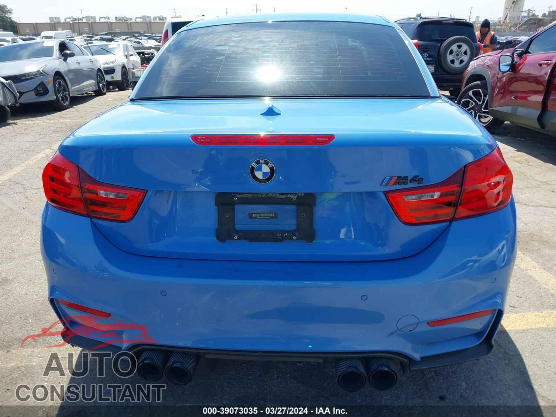 BMW M4 2016 - WBS3U9C50GP969143