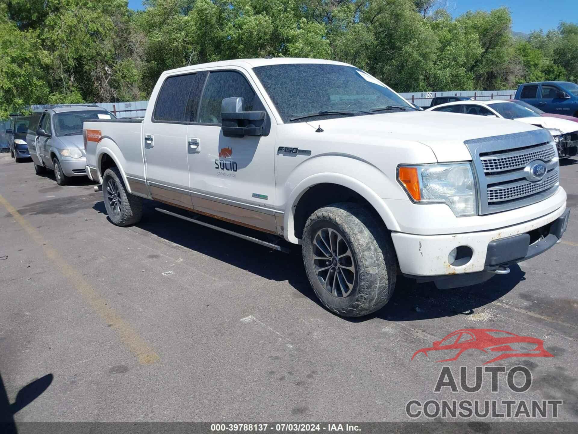 FORD F-150 2012 - 1FTFW1ET5CFB30505