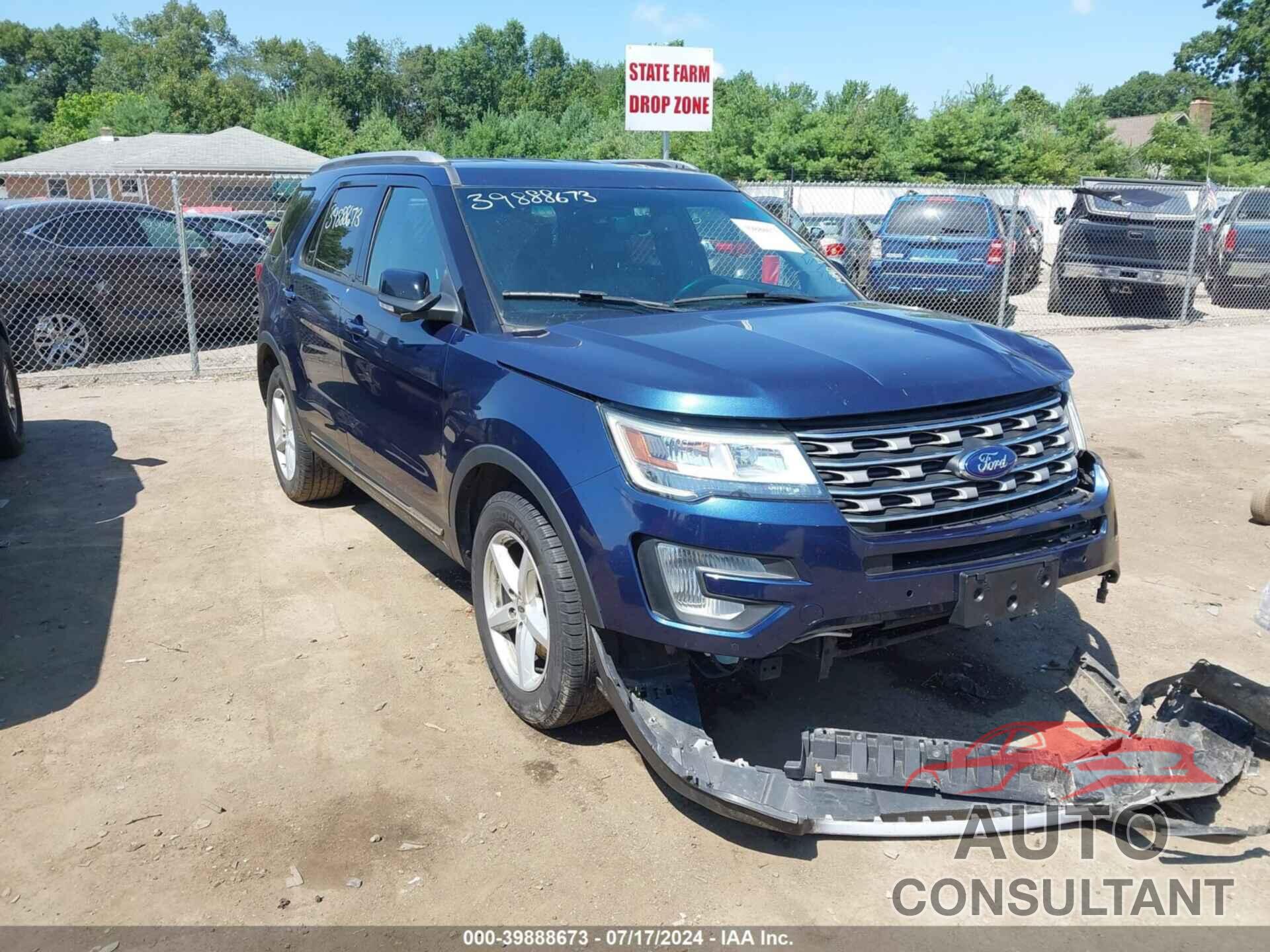 FORD EXPLORER 2017 - 1FM5K8D87HGB36977