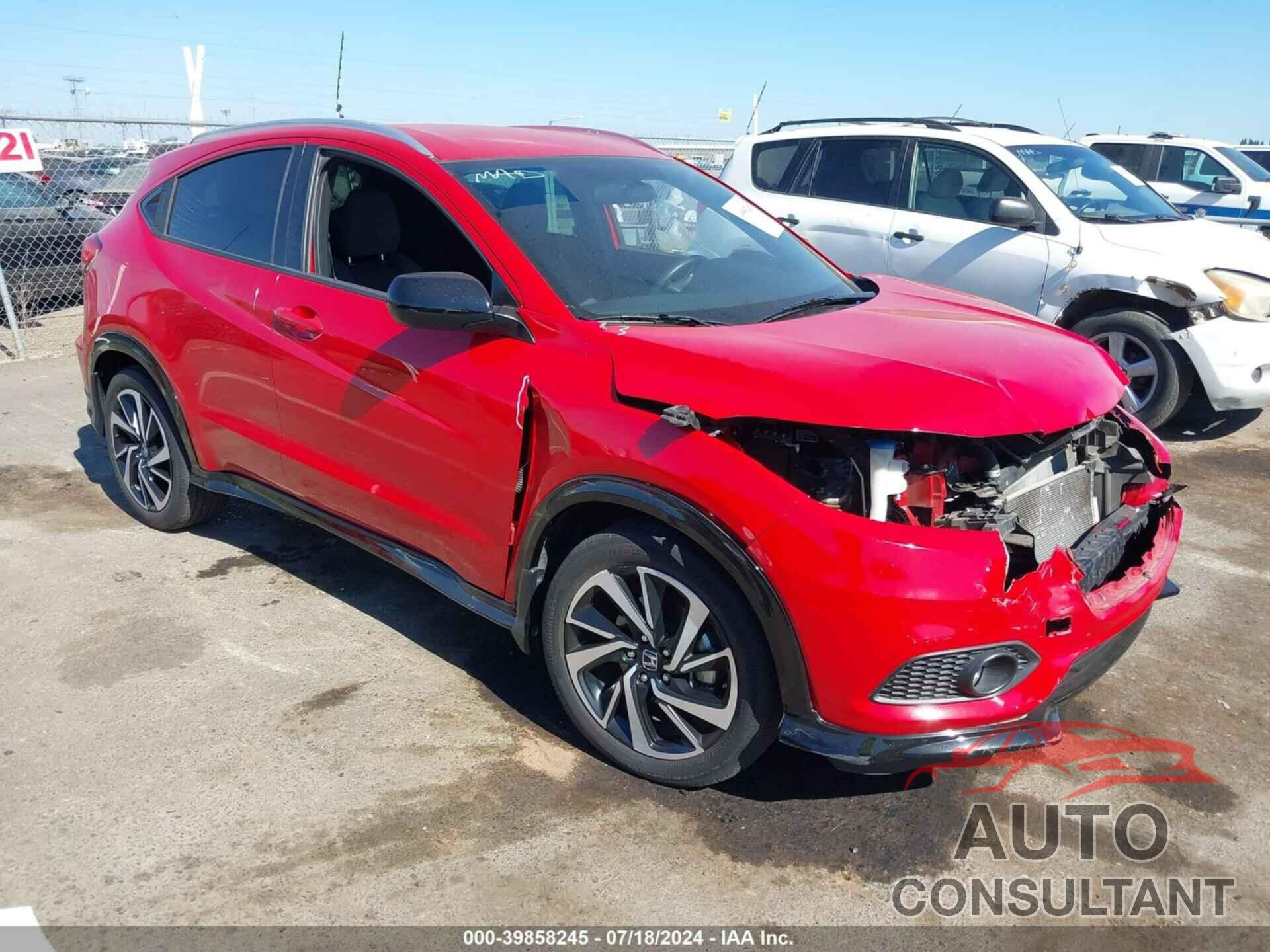 HONDA HR-V 2019 - 3CZRU6H18KG719825