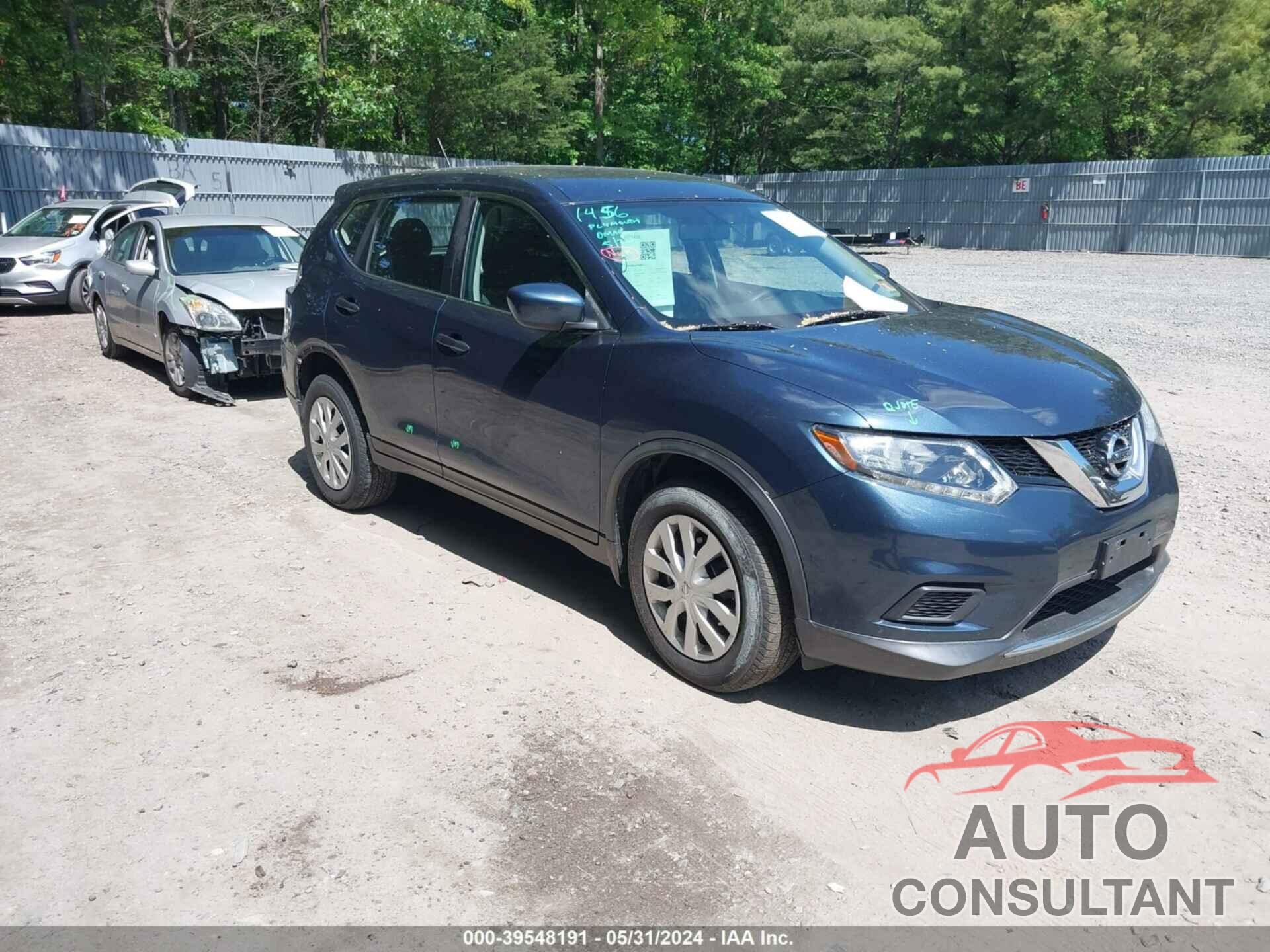 NISSAN ROGUE 2016 - KNMAT2MV1GP645657