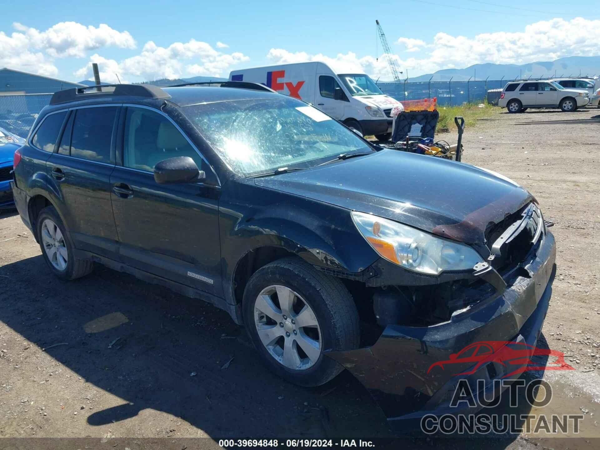 SUBARU OUTBACK 2011 - 4S4BRBCC9B3323508