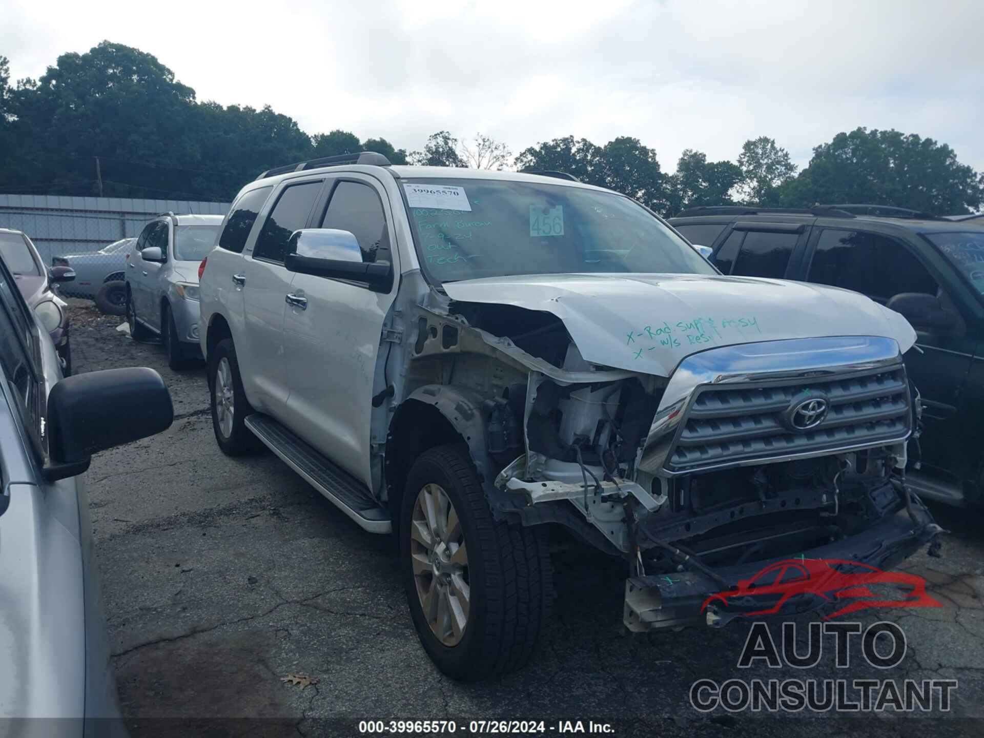 TOYOTA SEQUOIA 2017 - 5TDYY5G1XHS068709