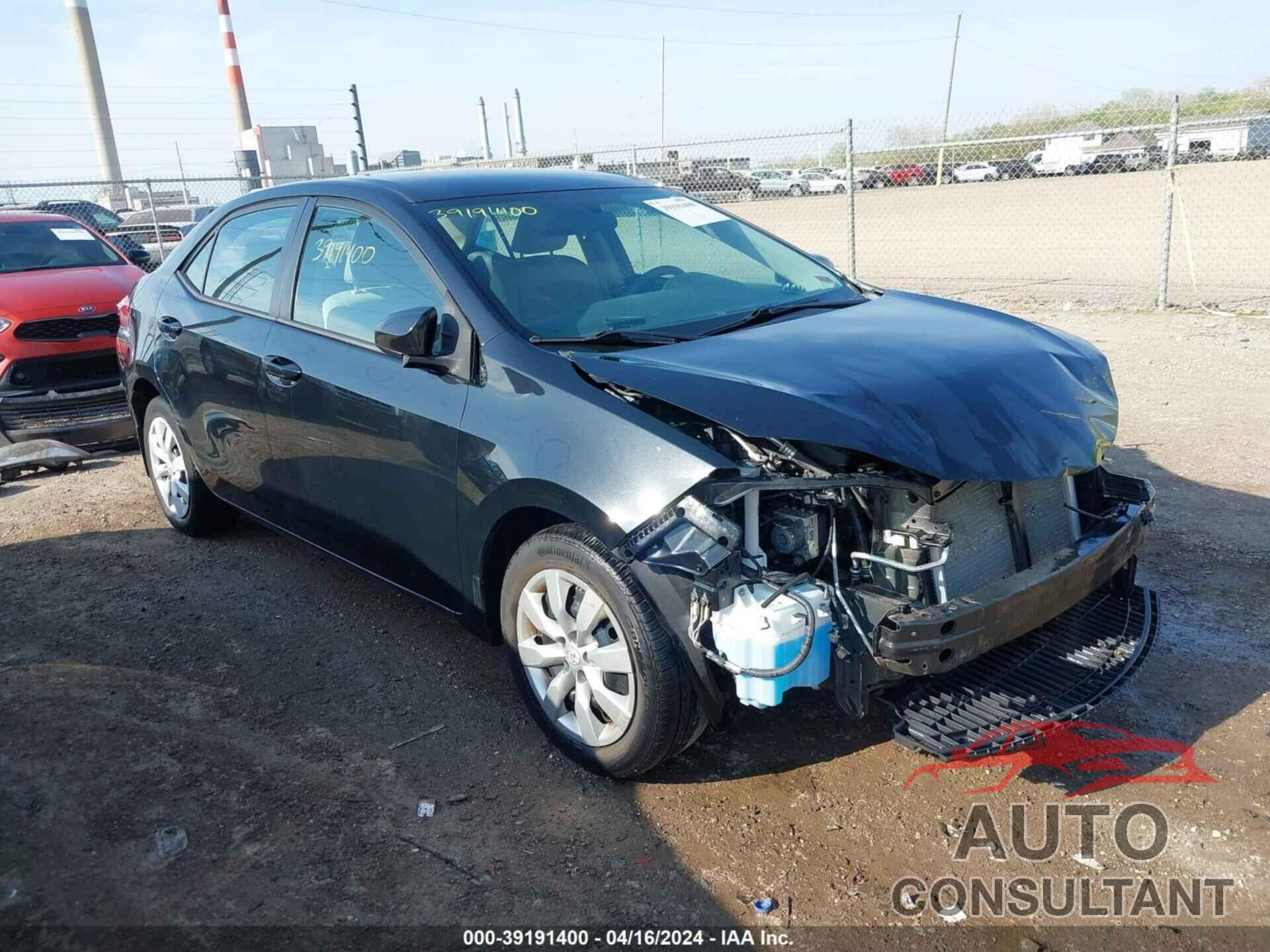 TOYOTA COROLLA 2016 - 2T1BURHE7GC624041