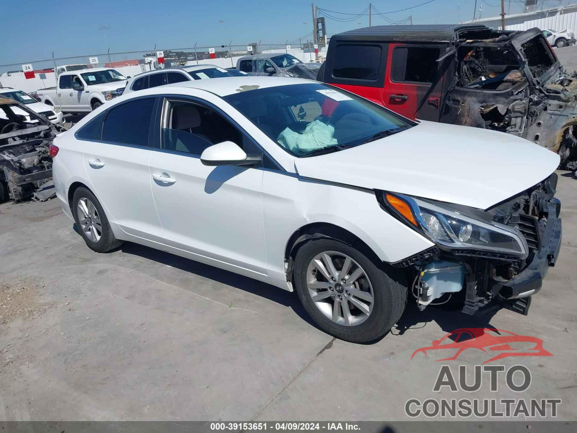 HYUNDAI SONATA 2017 - 5NPE24AF7HH530474