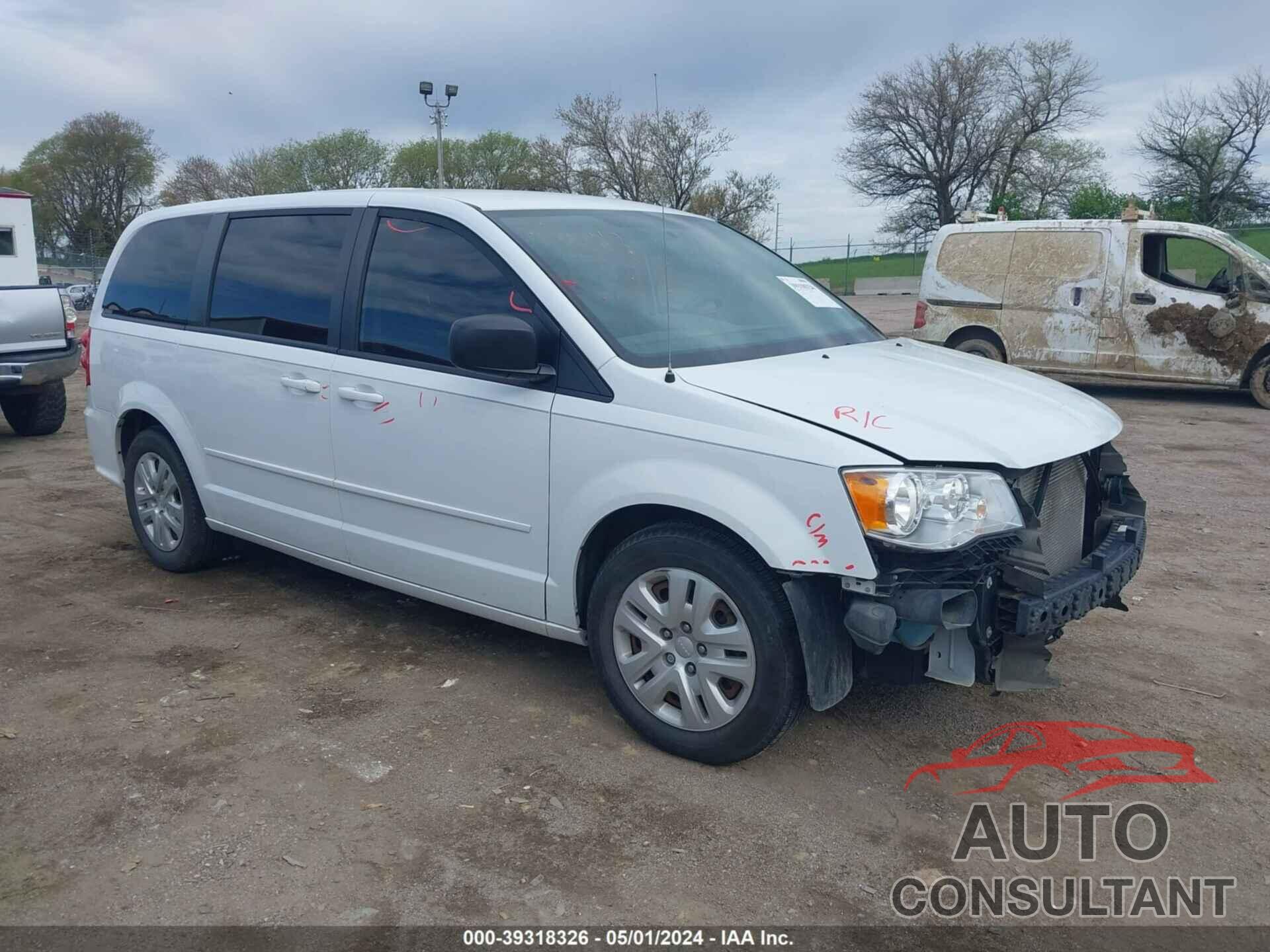 DODGE GRAND CARAVAN 2017 - 2C4RDGBG9HR776739