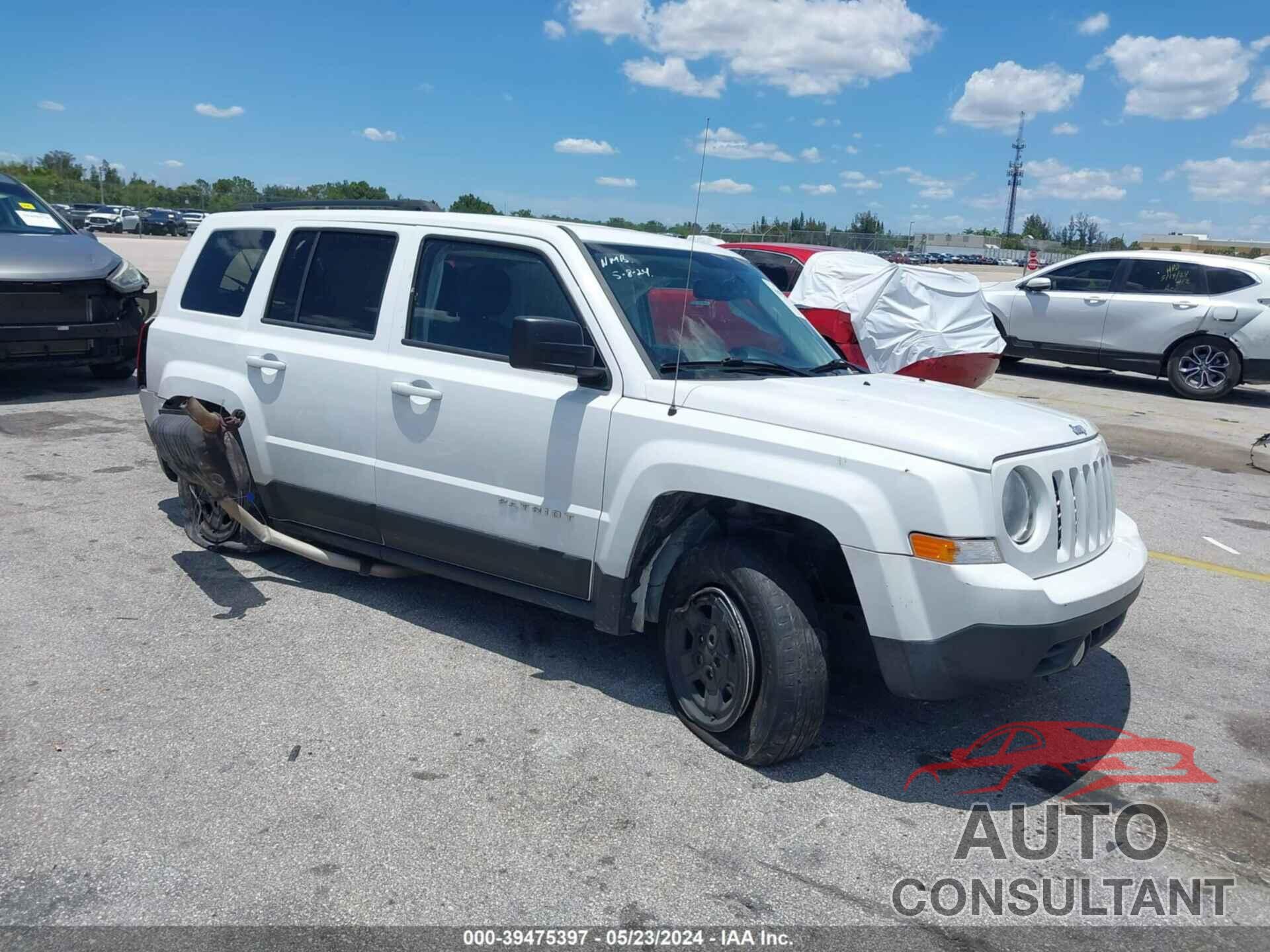 JEEP PATRIOT 2016 - 1C4NJPBA1GD634048