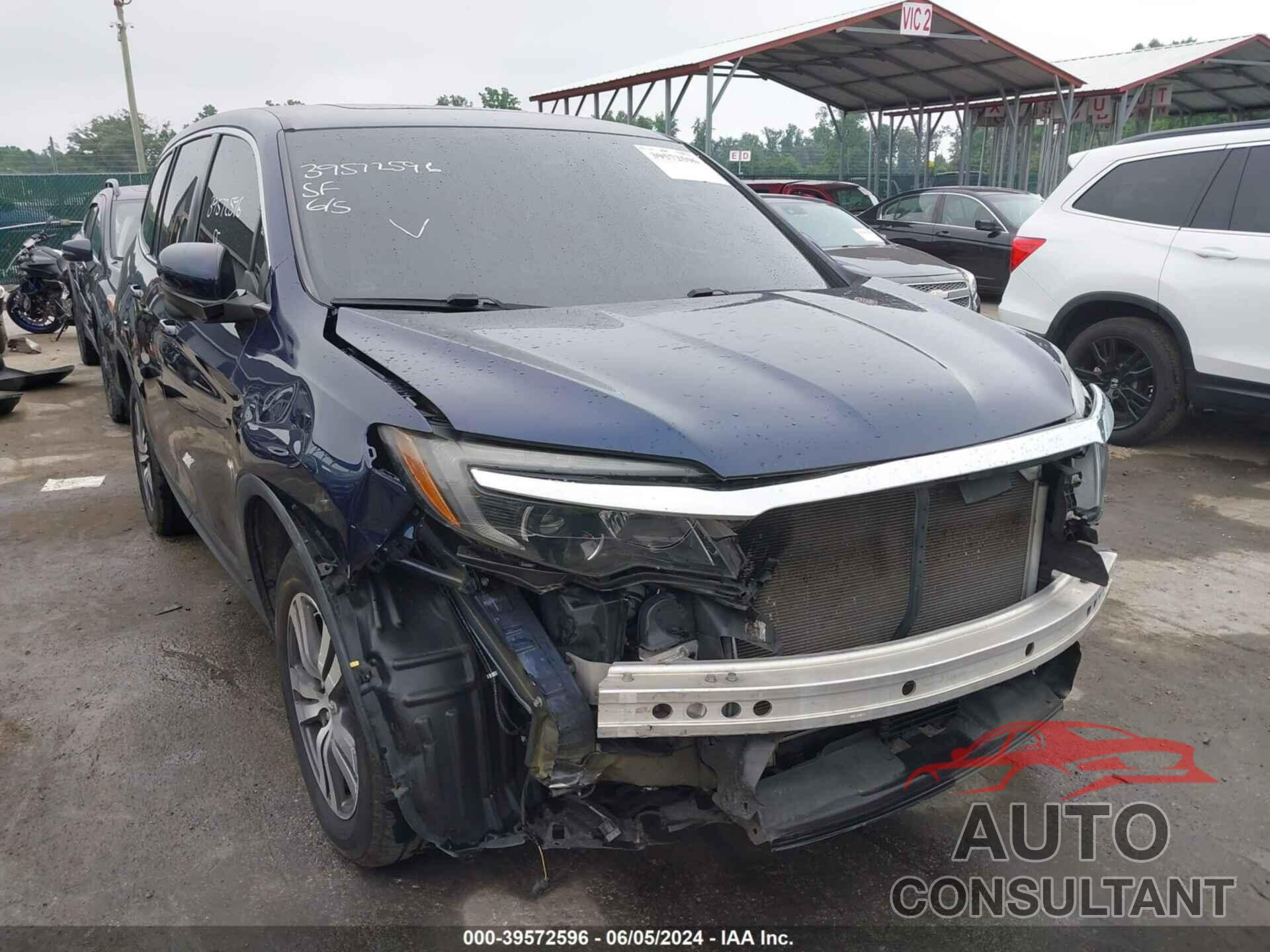 HONDA PILOT 2017 - 5FNYF6H56HB076288