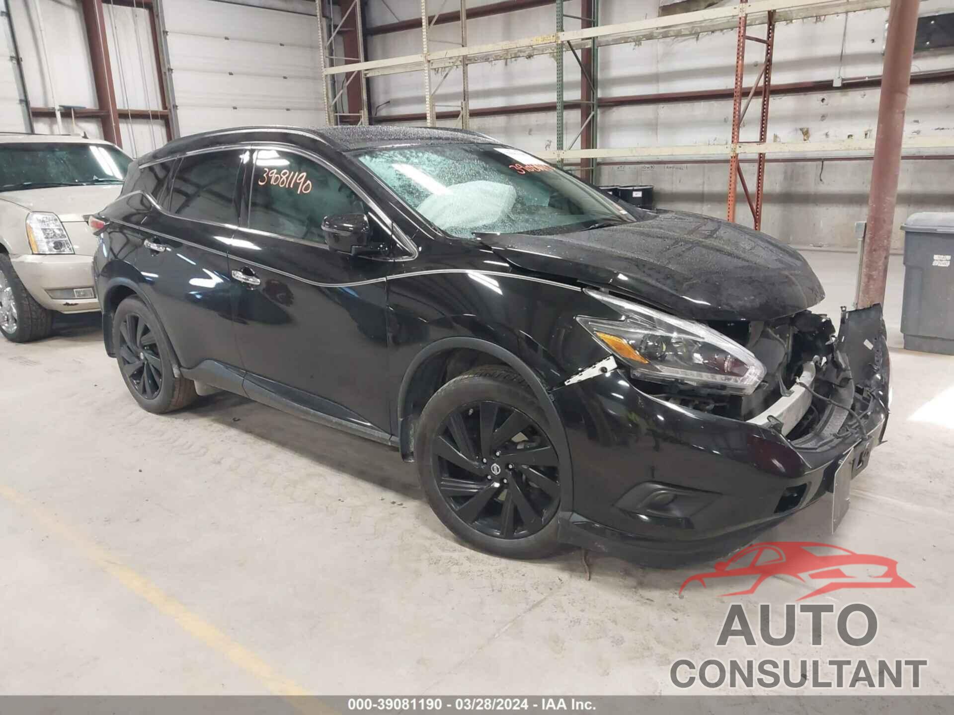 NISSAN MURANO 2018 - 5N1AZ2MG6JN128286