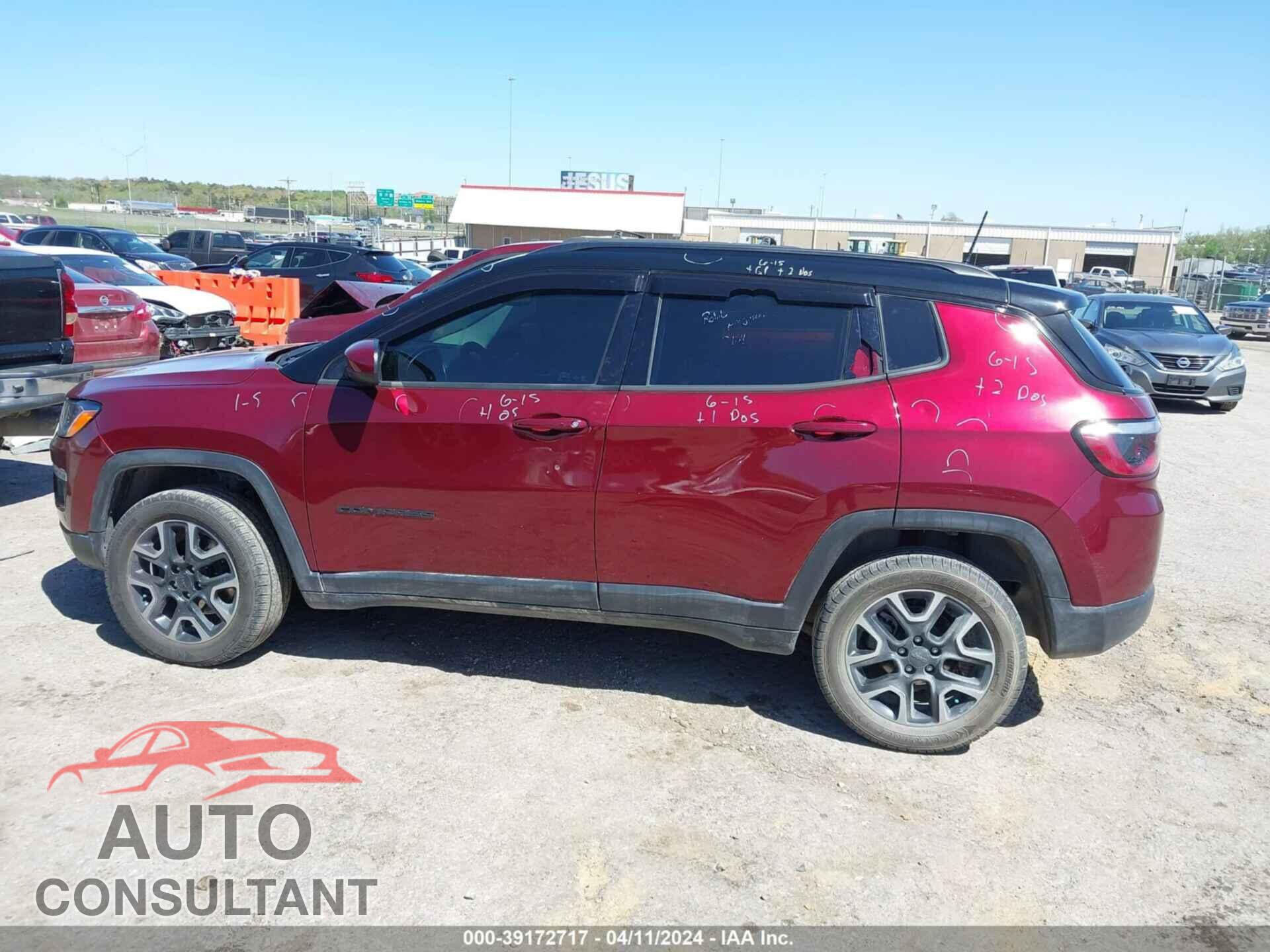 JEEP COMPASS 2021 - 3C4NJDBB6MT586835