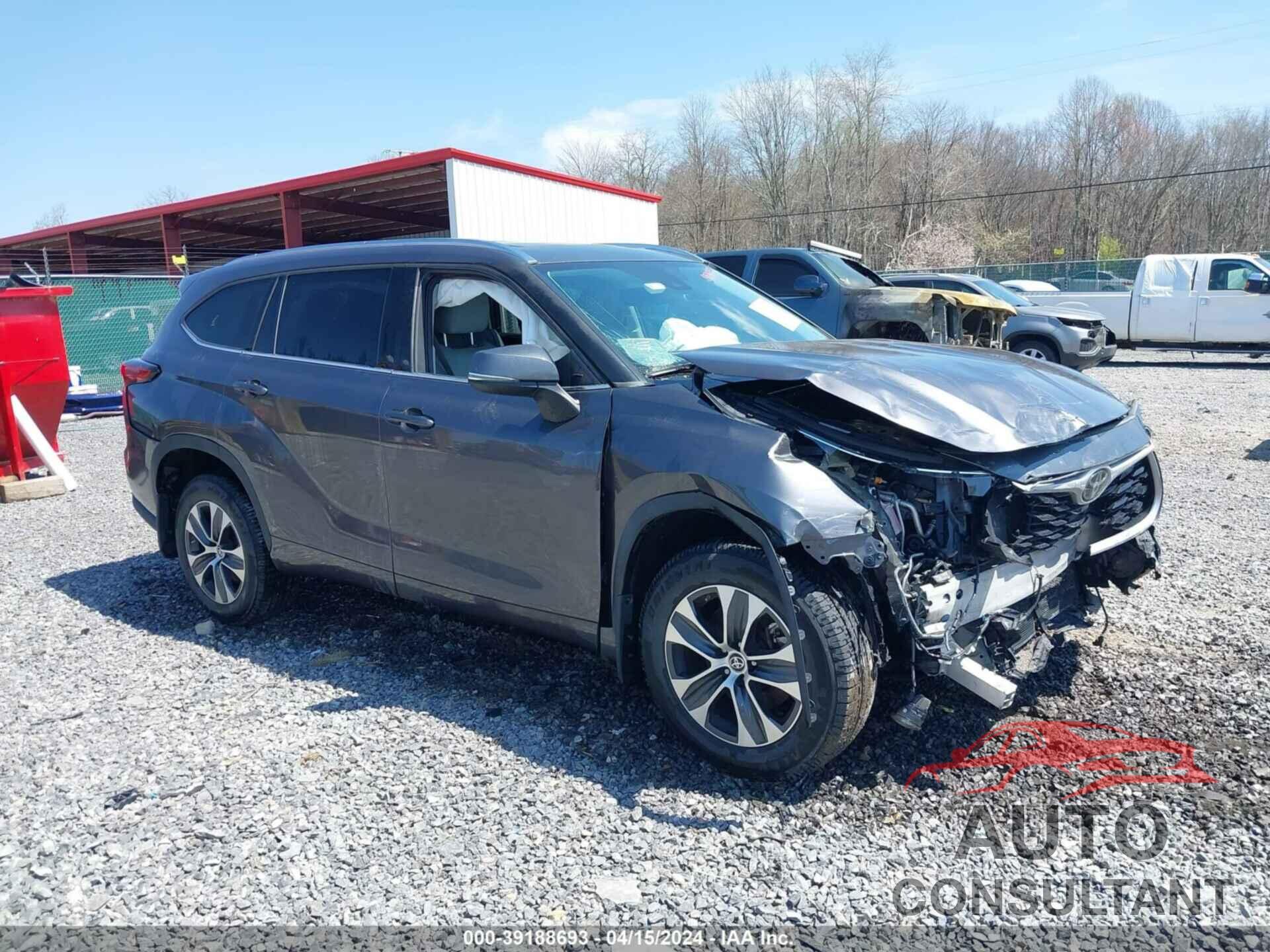 TOYOTA HIGHLANDER 2021 - 5TDGZRBHXMS078266