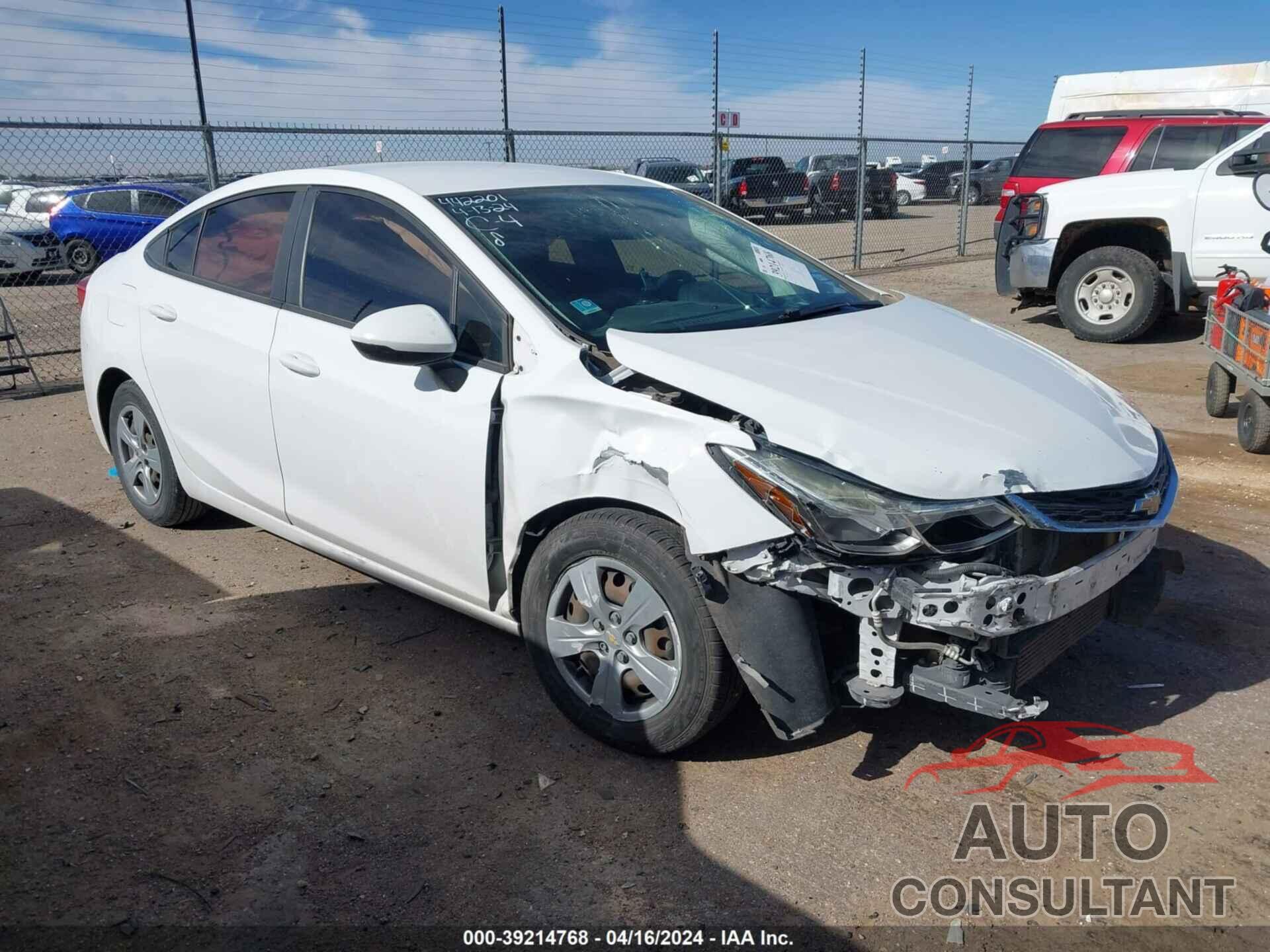 CHEVROLET CRUZE 2017 - 1G1BC5SM7H7236587