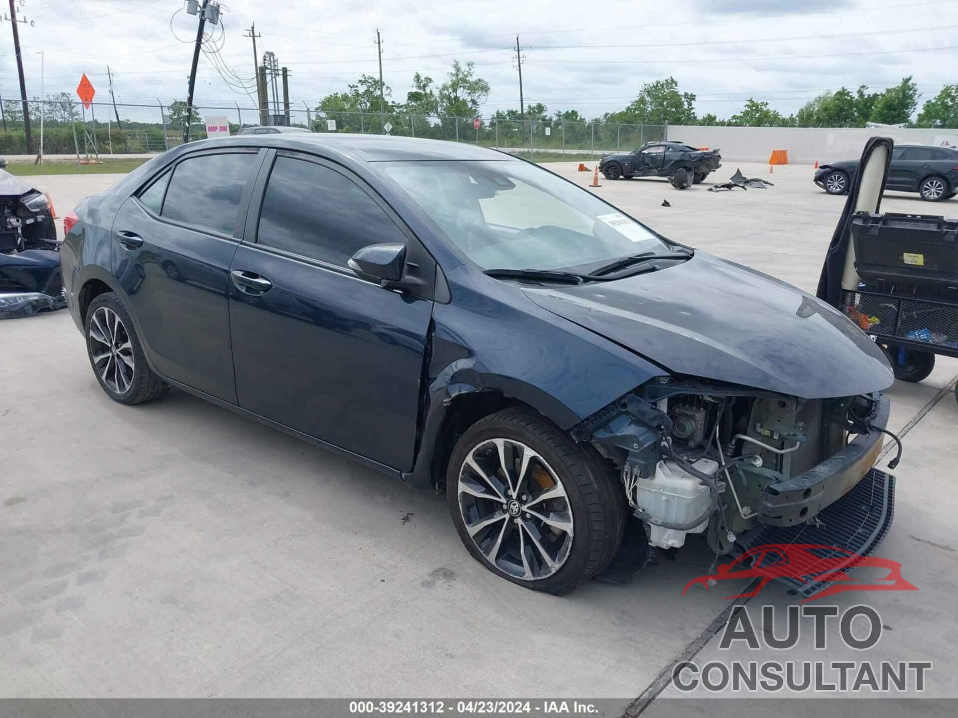 TOYOTA COROLLA 2019 - 5YFBURHE7KP942976