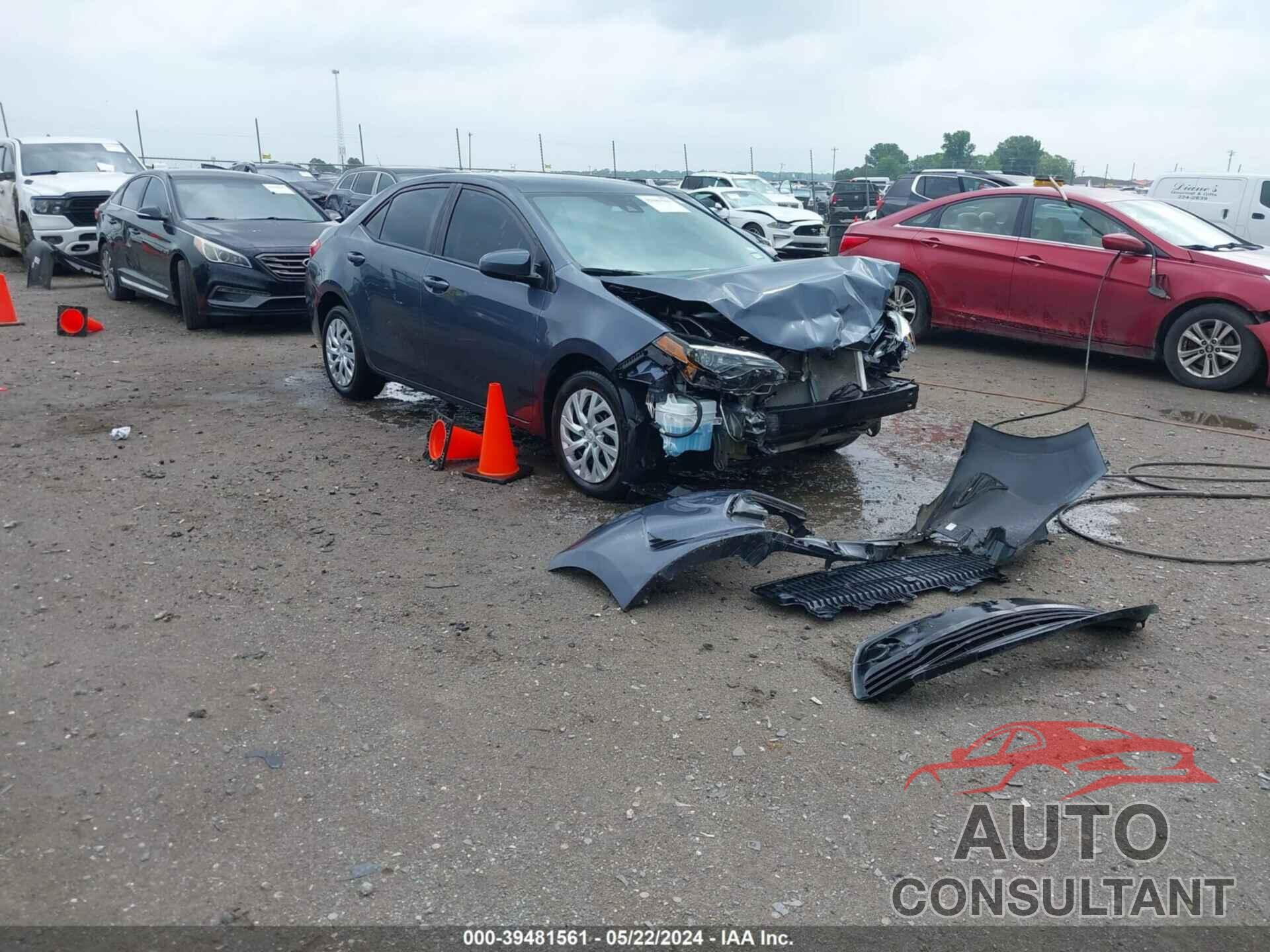 TOYOTA COROLLA 2019 - 5YFBURHE0KP946416