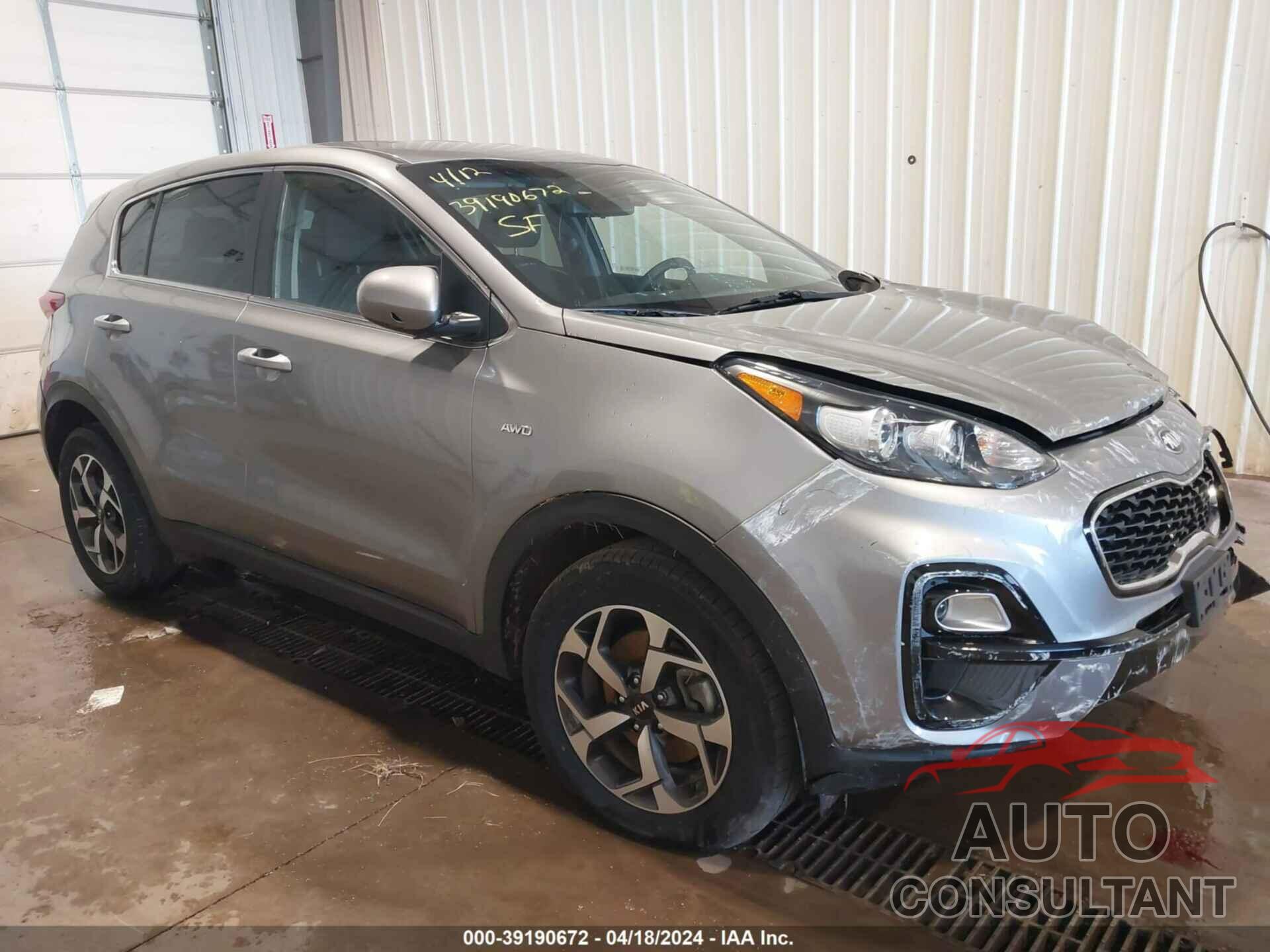 KIA SPORTAGE 2021 - KNDPMCAC7M7843980