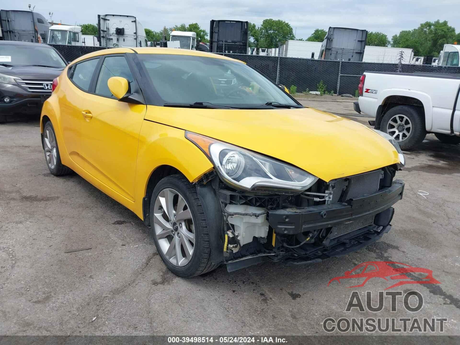 HYUNDAI VELOSTER 2016 - KMHTC6AD4GU252177