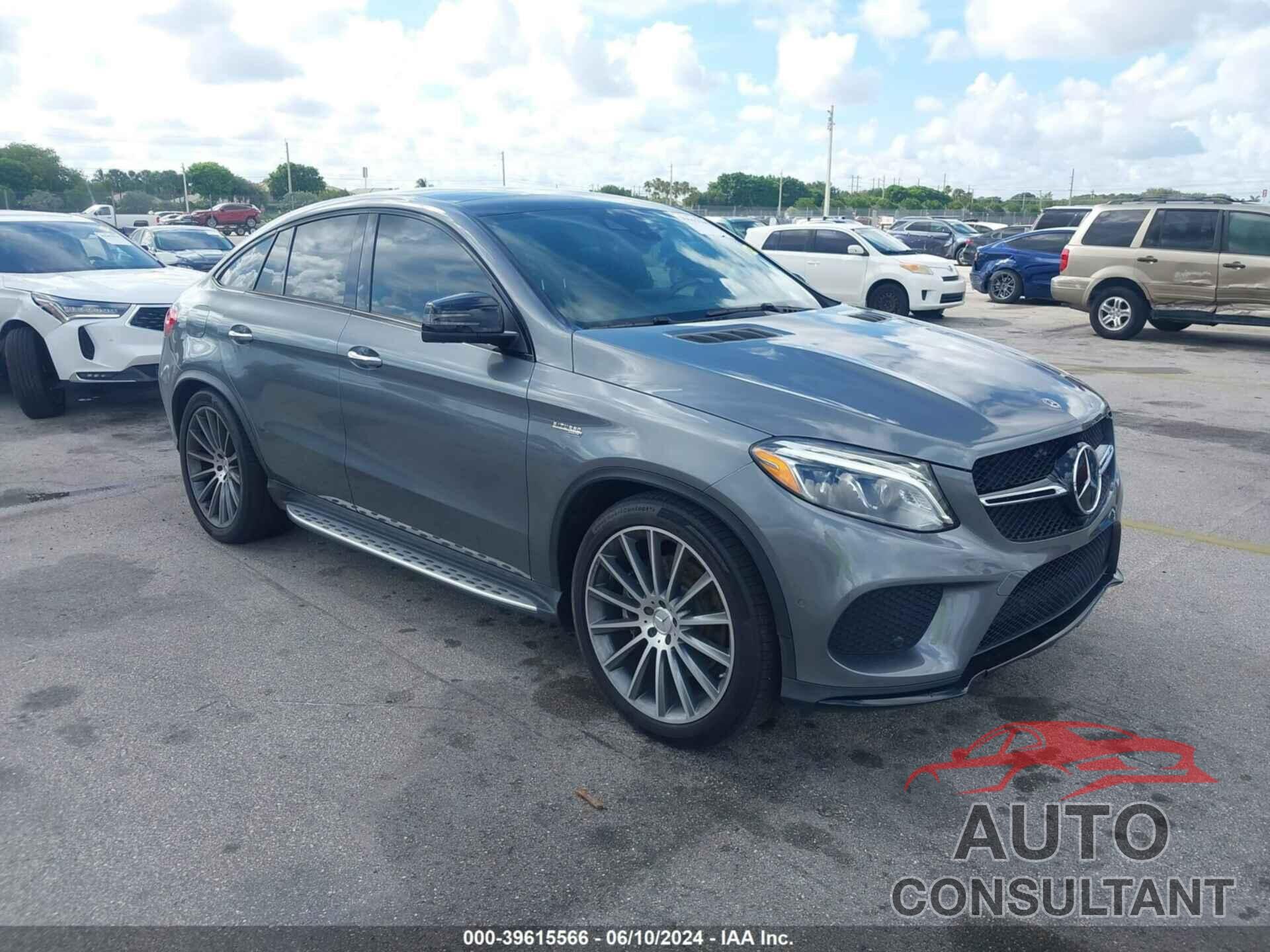 MERCEDES-BENZ AMG GLE 43 COUPE 2019 - 4JGED6EB1KA136086