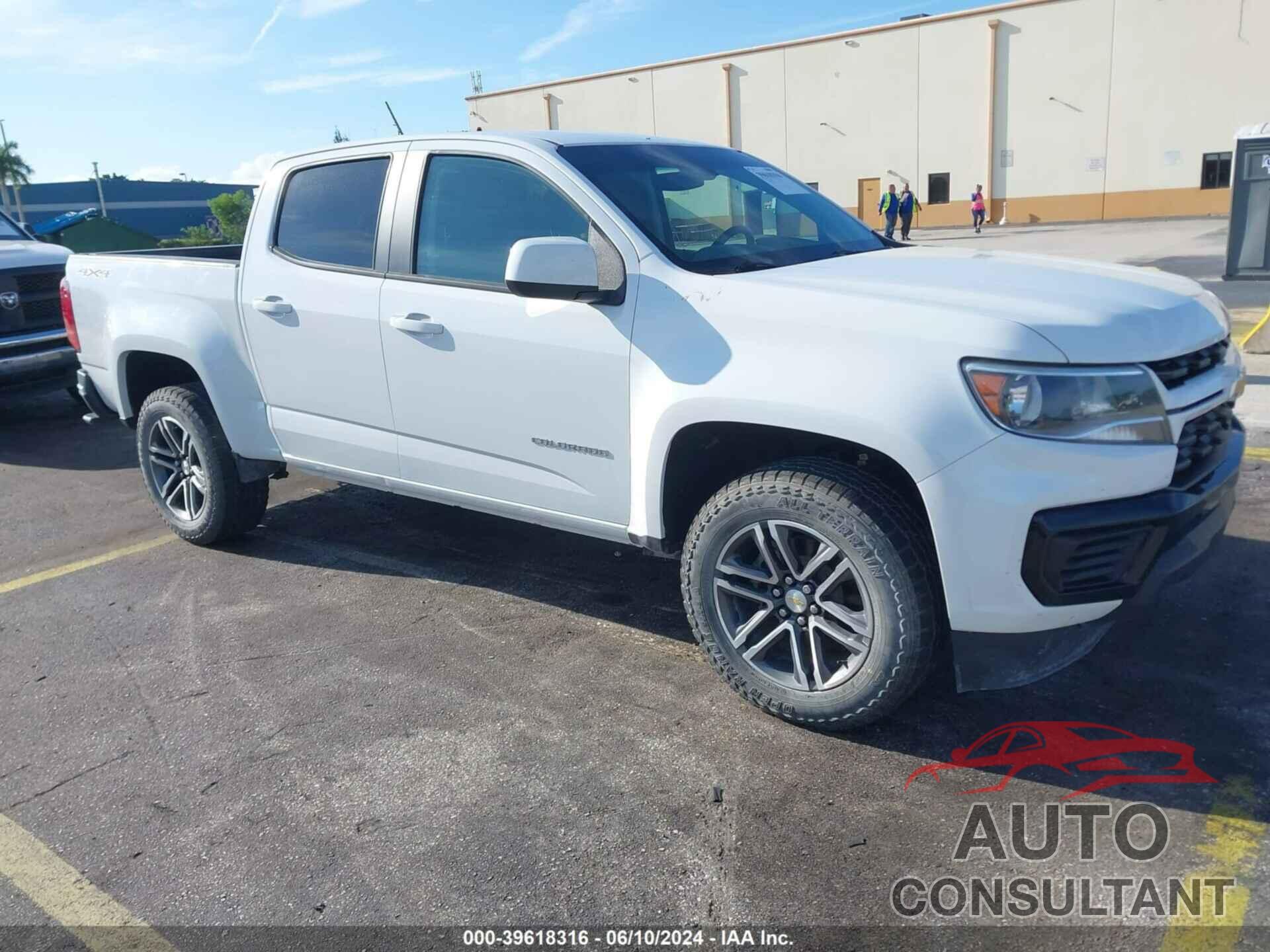 CHEVROLET COLORADO 2021 - 1GCGTBEN7M1104877