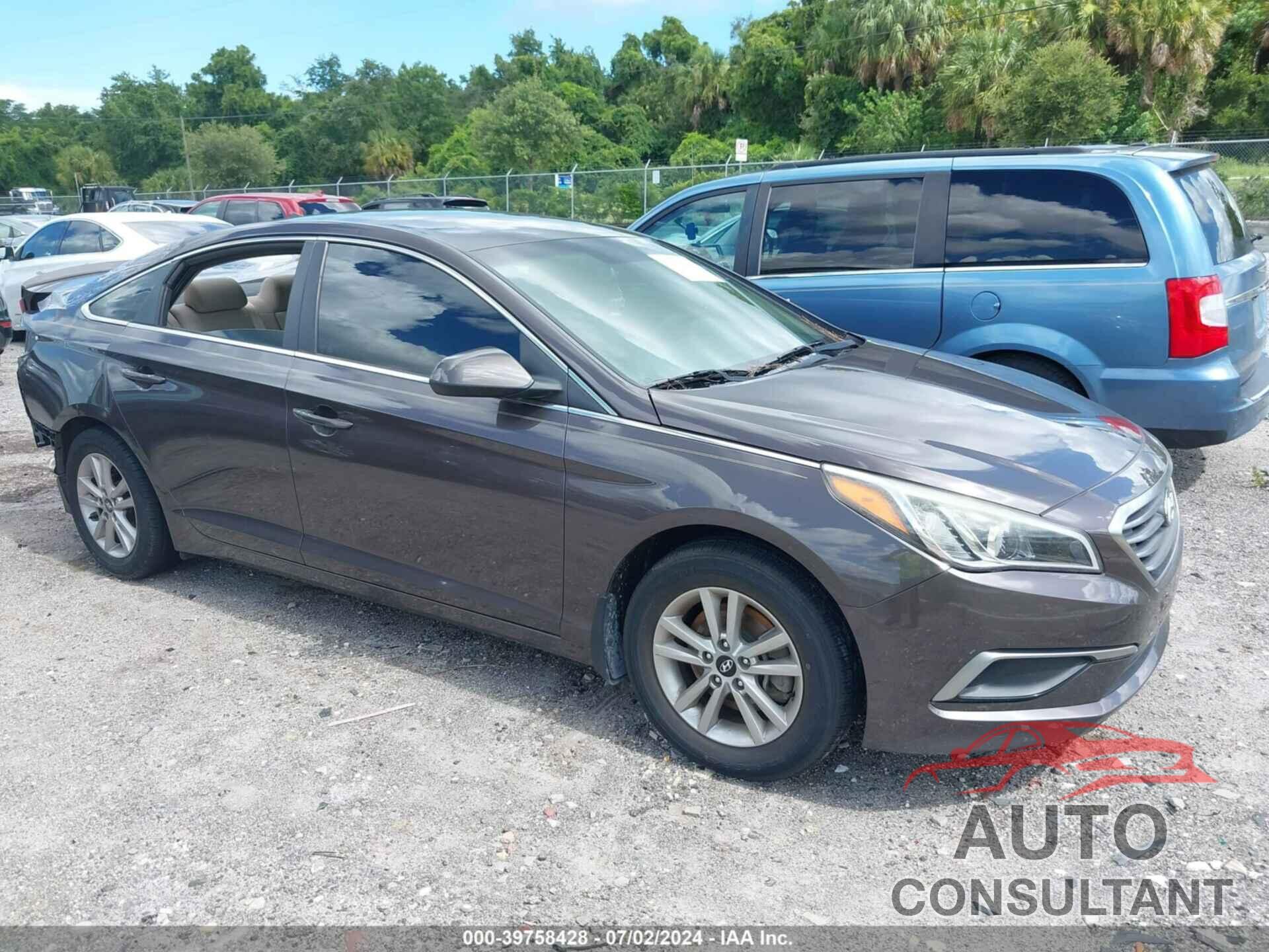 HYUNDAI SONATA 2017 - 5NPE24AF1HH466562