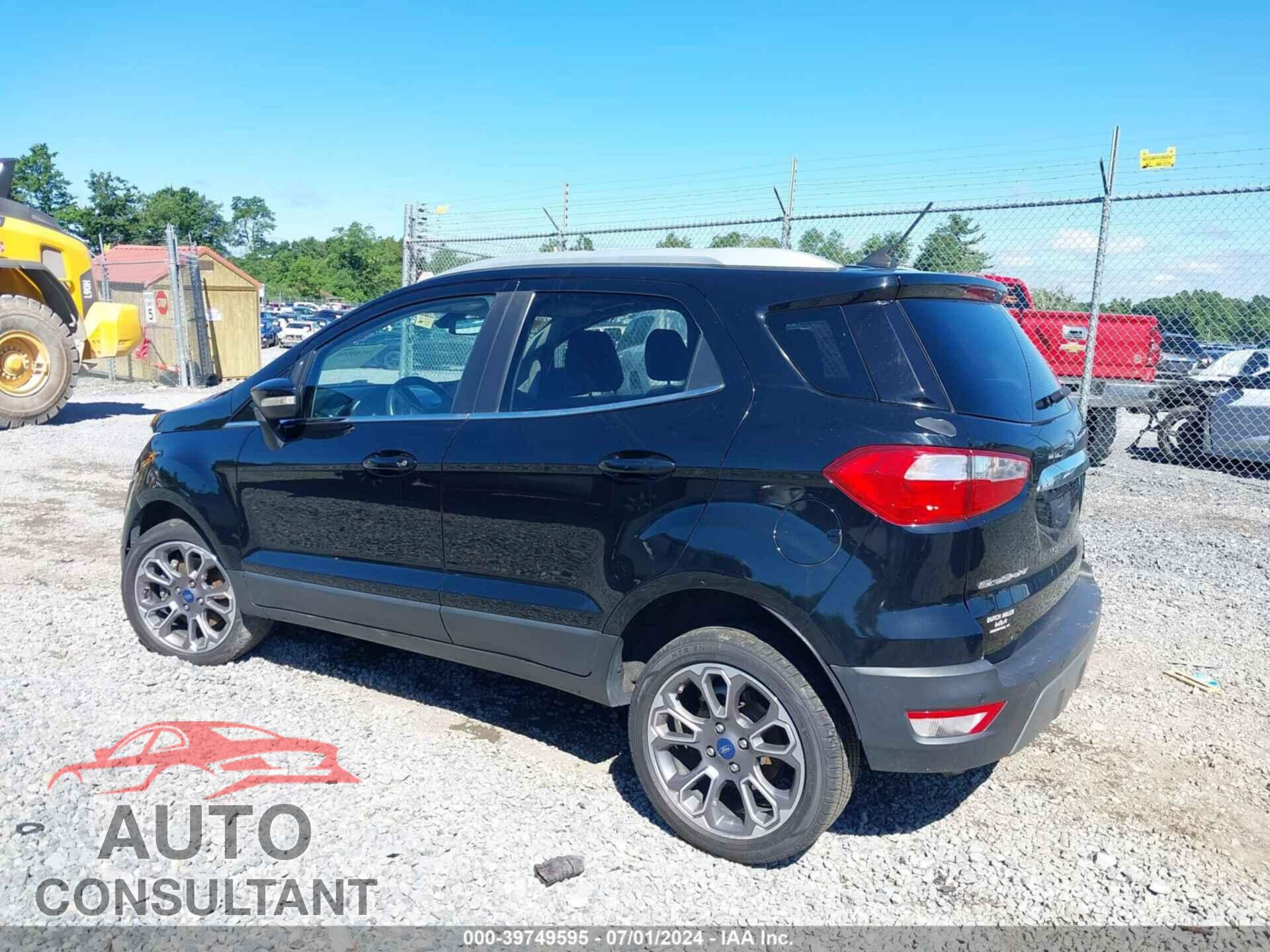 FORD ECOSPORT 2020 - MAJ6S3KL2LC345732