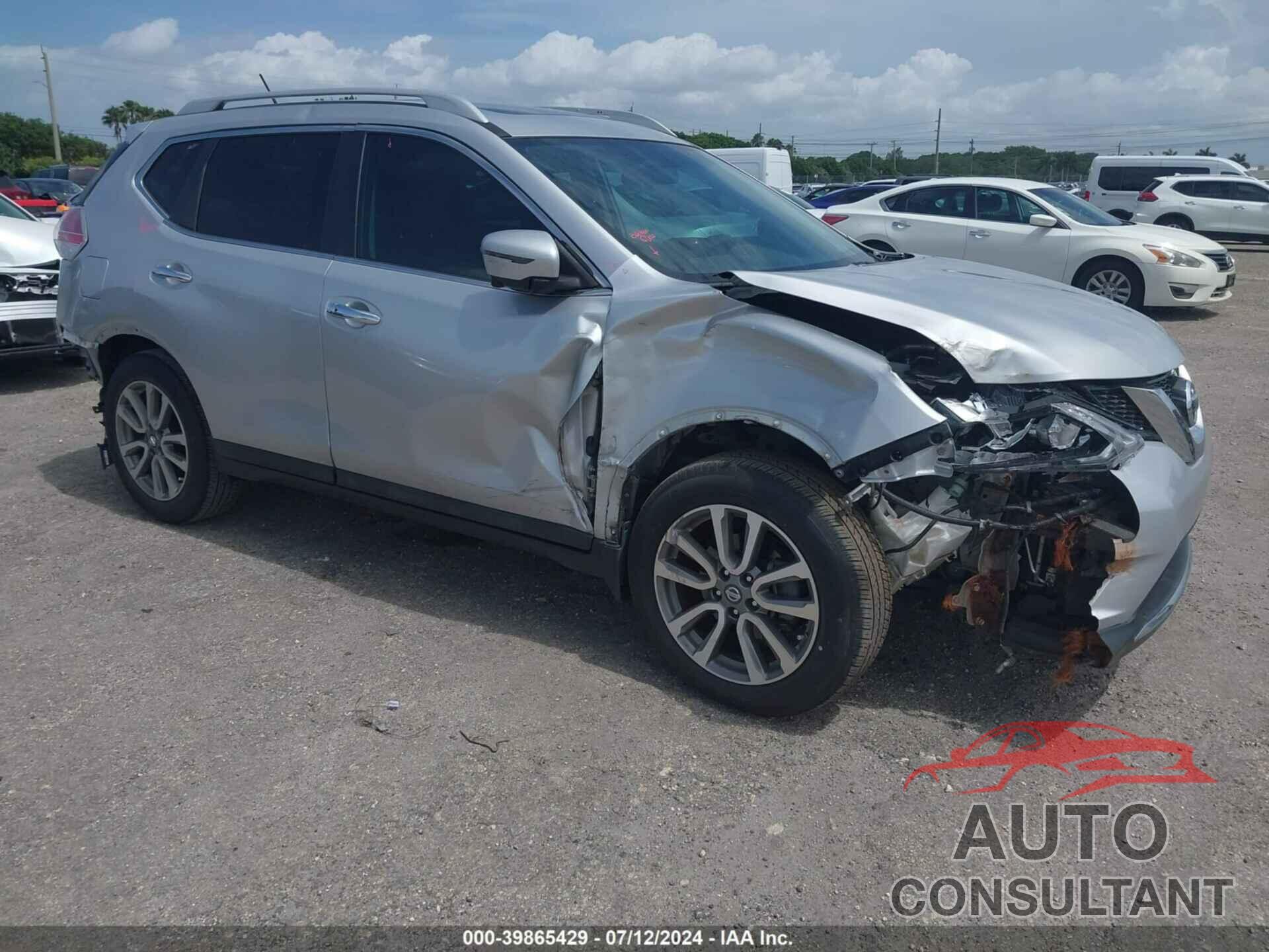 NISSAN ROGUE 2016 - 5N1AT2MT2GC892395