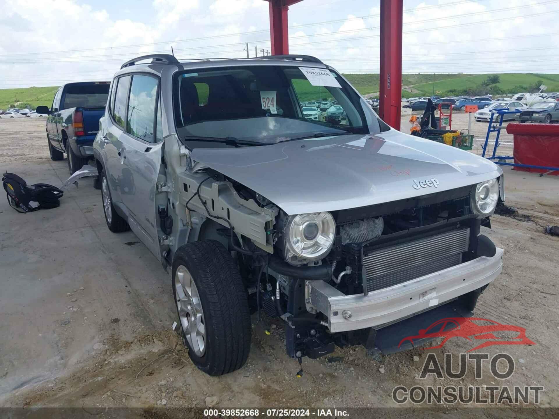 JEEP RENEGADE 2018 - ZACCJABB8JPJ67083