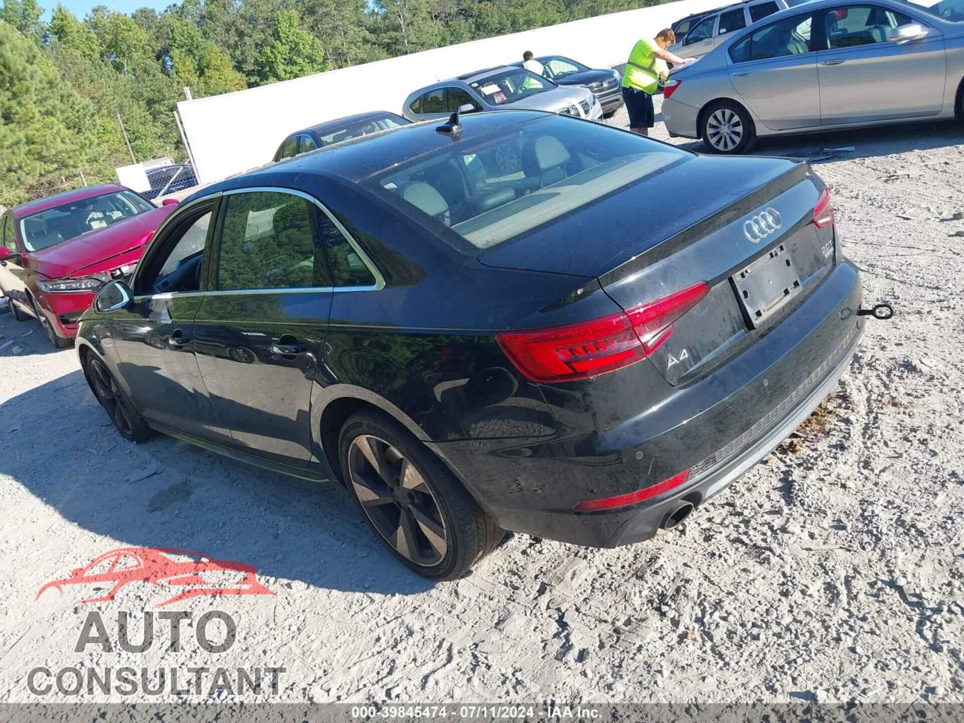 AUDI A4 2017 - WAUENAF42HN013335