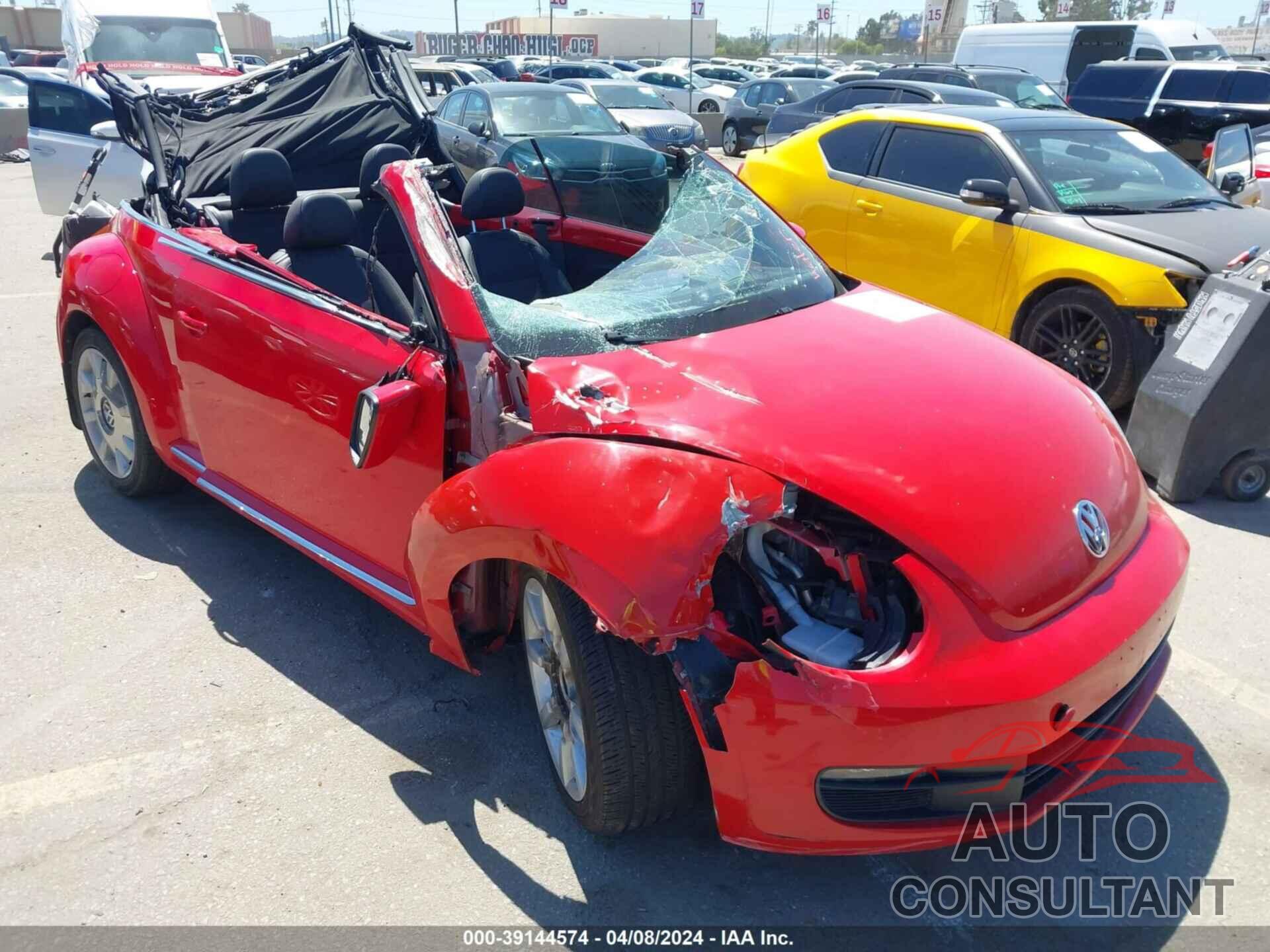 VOLKSWAGEN BEETLE 2016 - 3VW517ATXGM805870