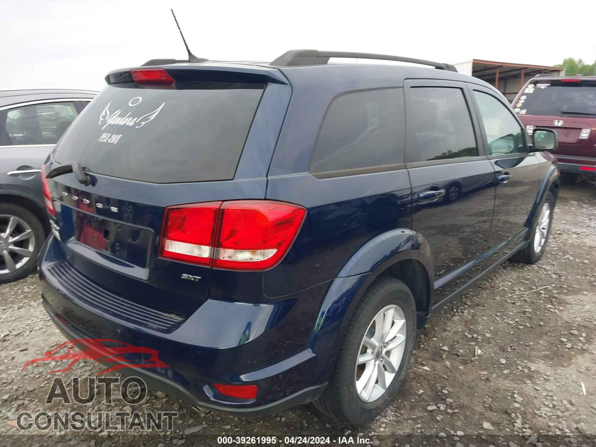 DODGE JOURNEY 2017 - 3C4PDDBG7HT525978