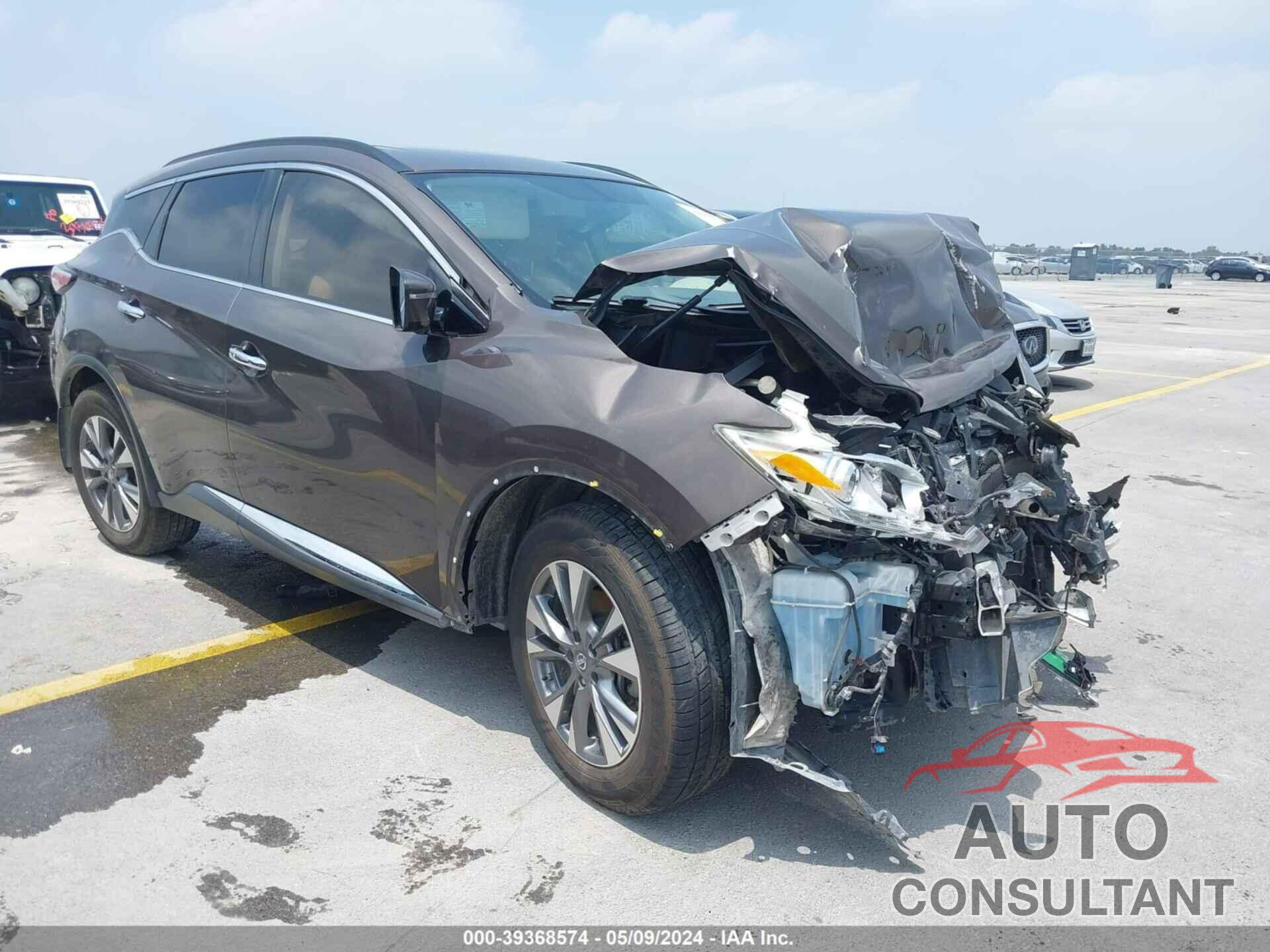 NISSAN MURANO 2017 - 5N1AZ2MG8HN136903