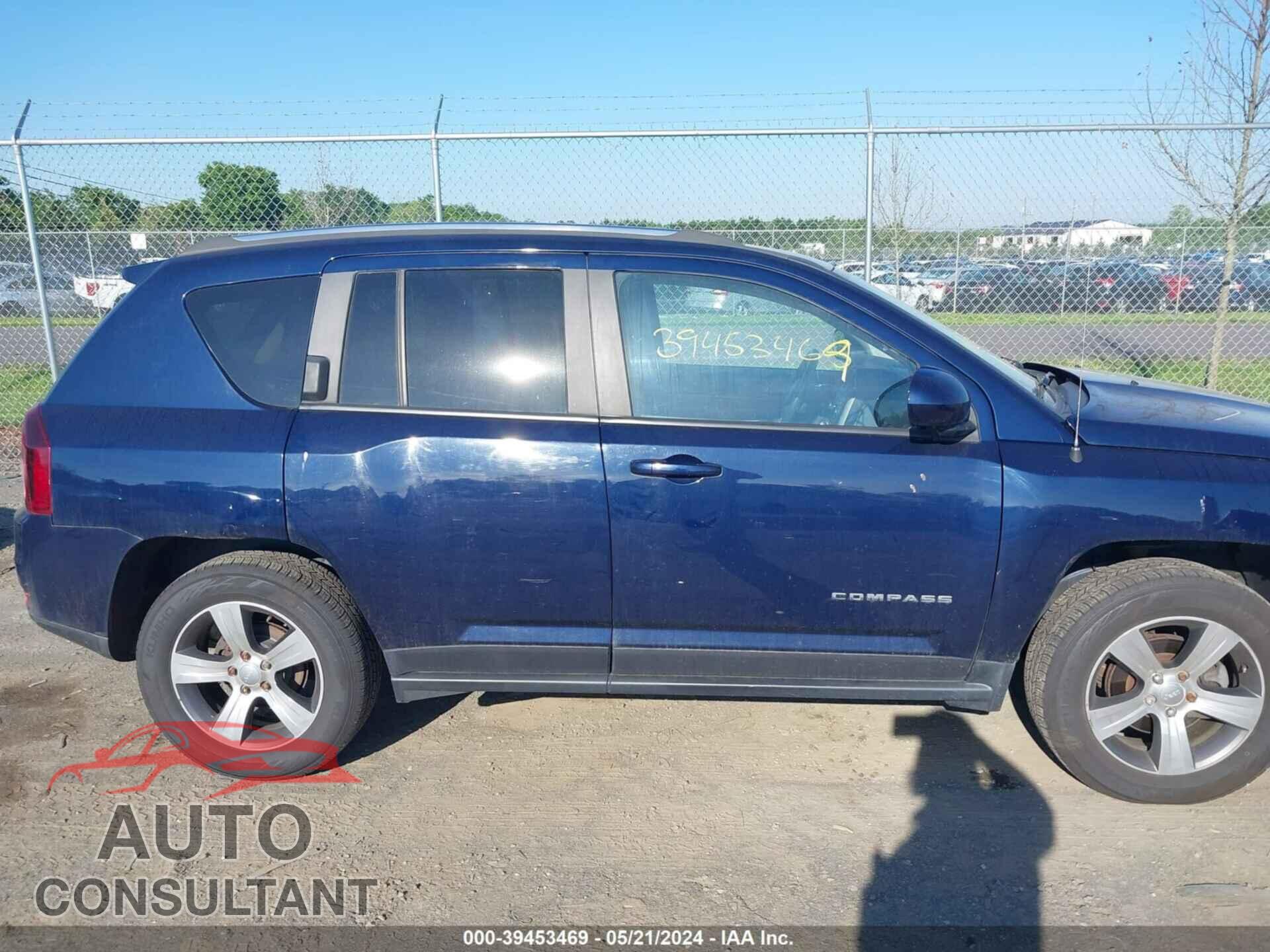 JEEP COMPASS 2017 - 1C4NJDEB9HD107976