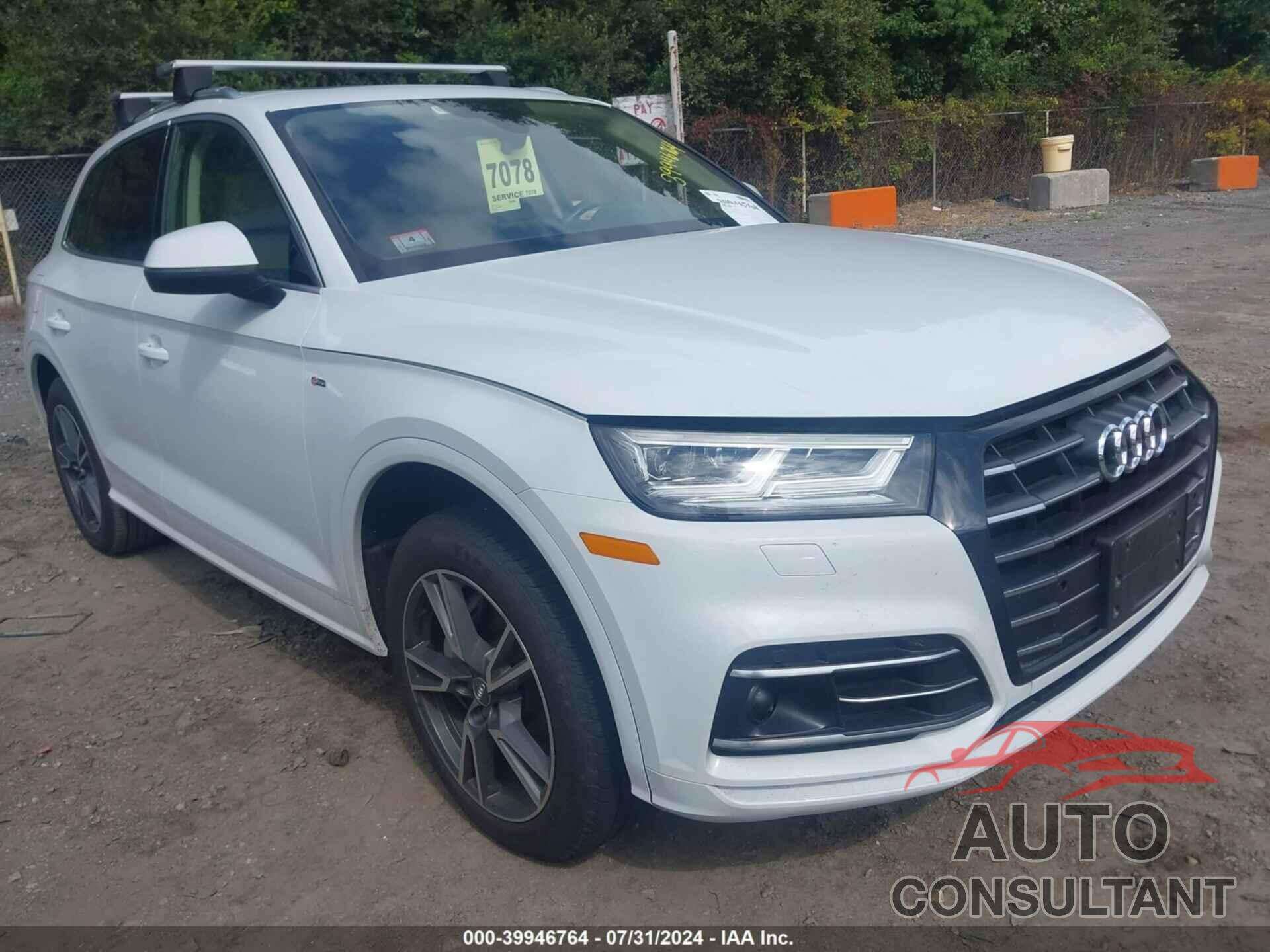 AUDI Q5 2020 - WA1E2AFY5L2050415