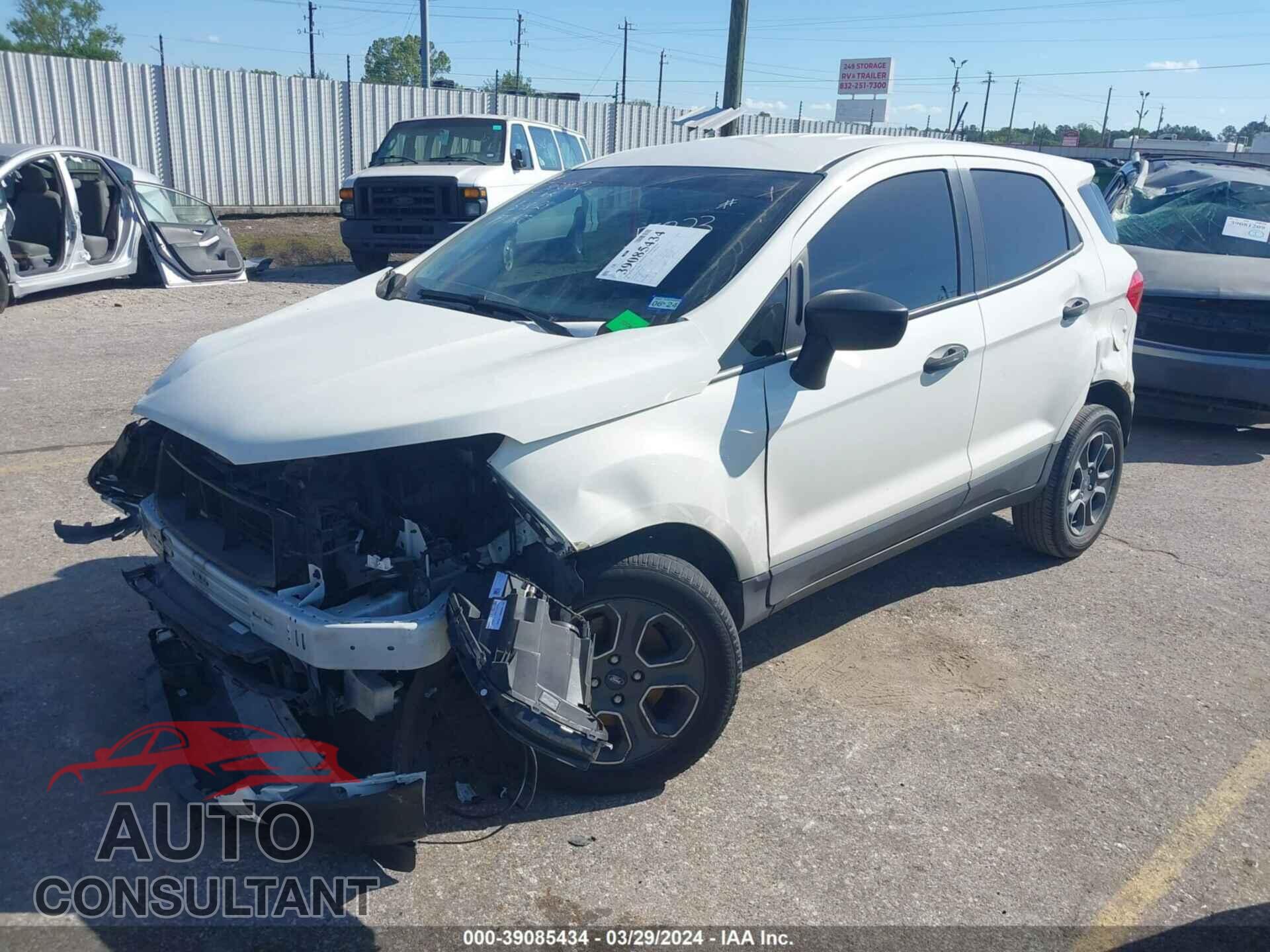 FORD ECOSPORT 2021 - MAJ3S2FE7MC455833
