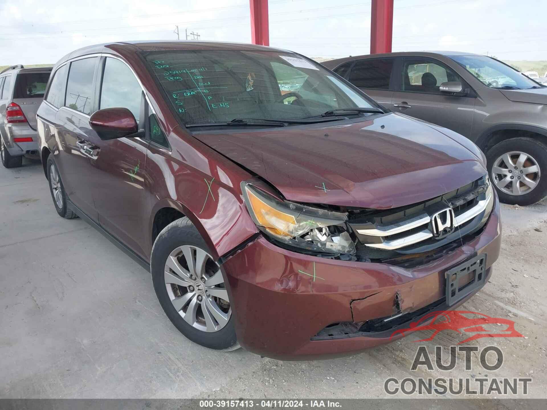 HONDA ODYSSEY 2016 - 5FNRL5H36GB061617