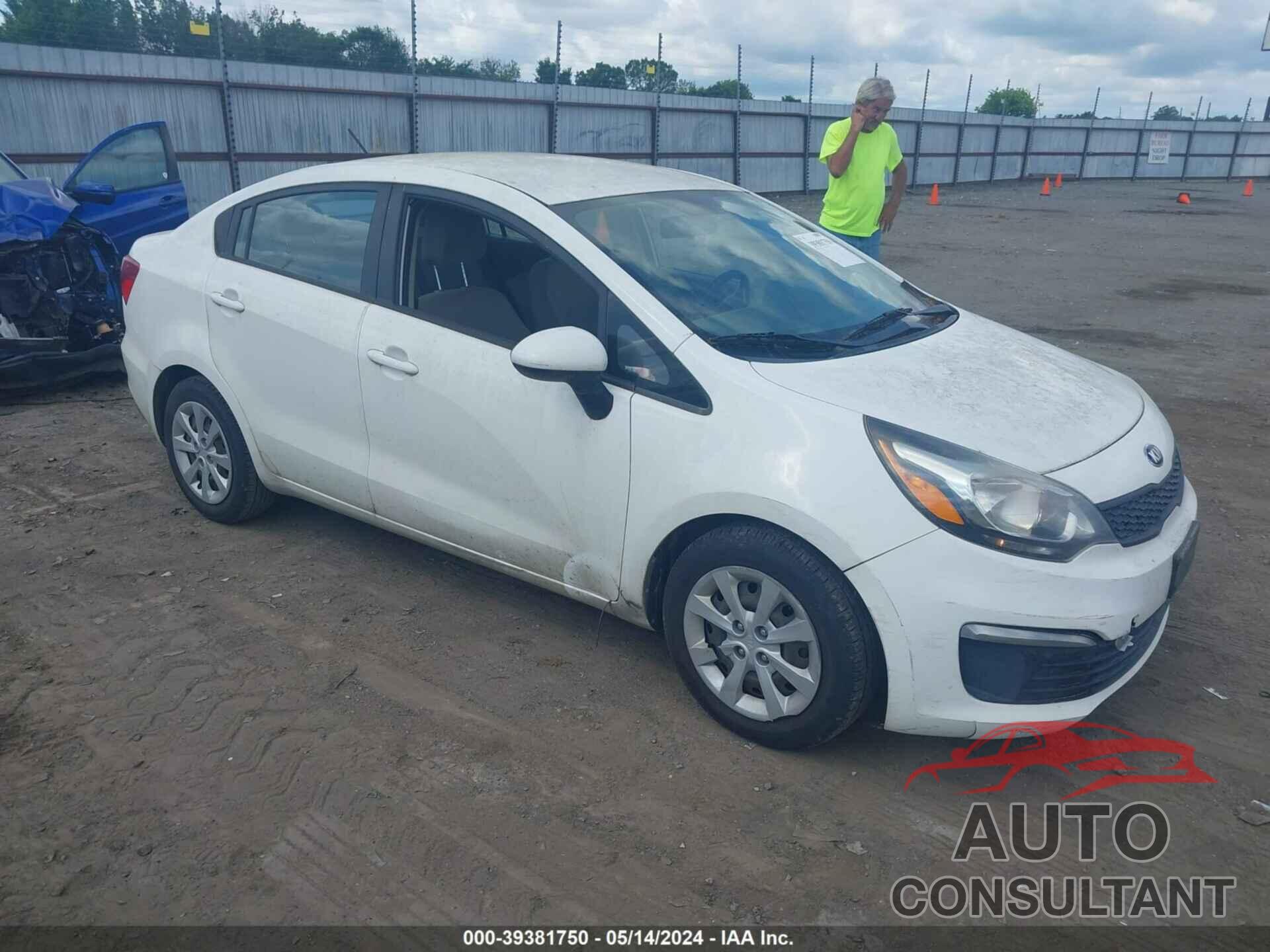 KIA RIO 2017 - KNADM4A31H6028918