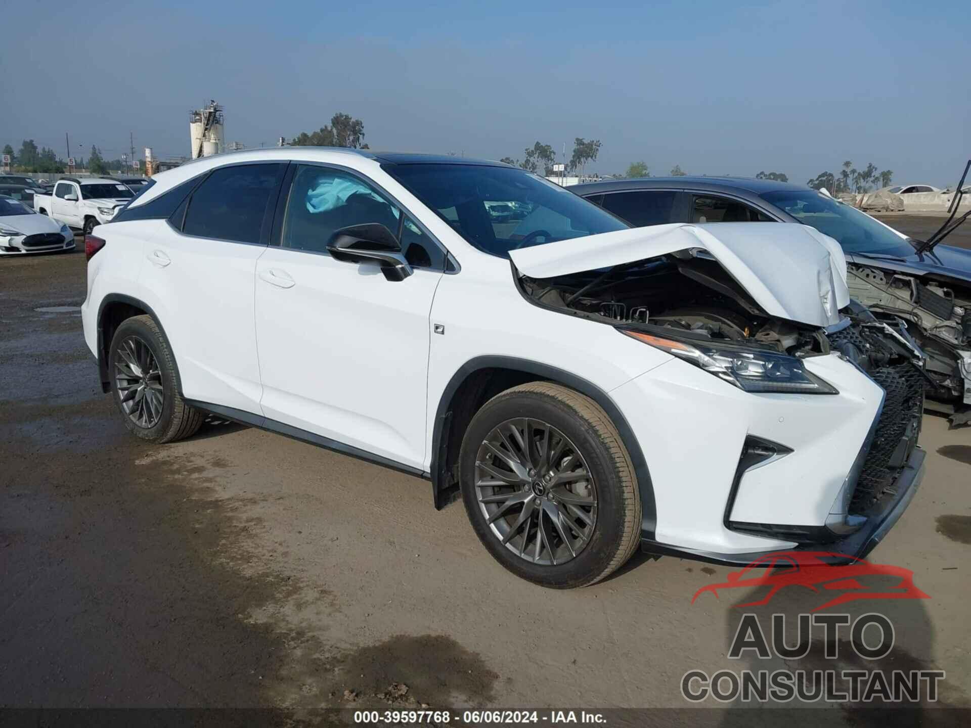 LEXUS RX 350 2019 - 2T2BZMCA8KC178852